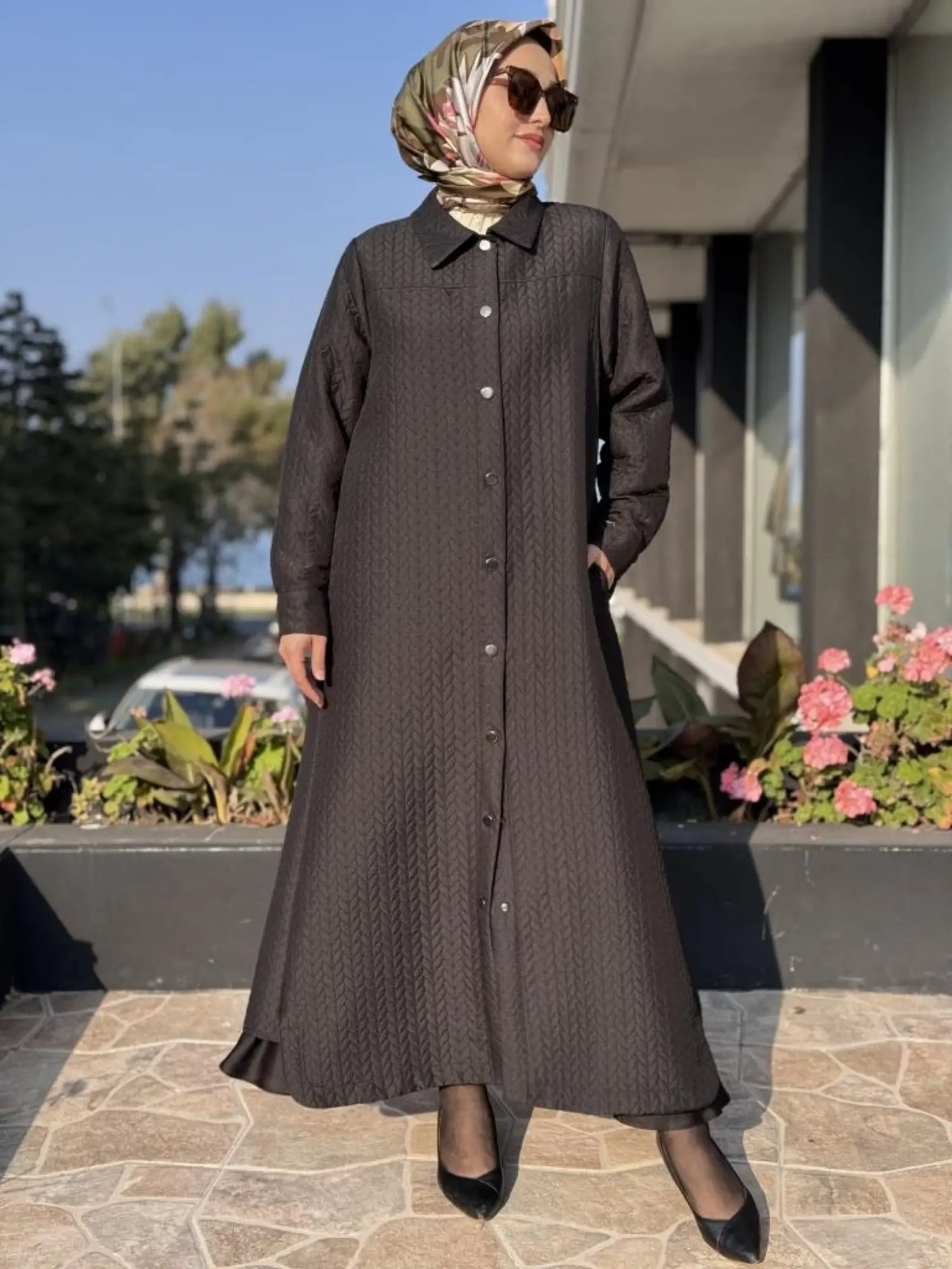 İnvee Çıtçıtlı Gömlek Yaka Kap 7039B