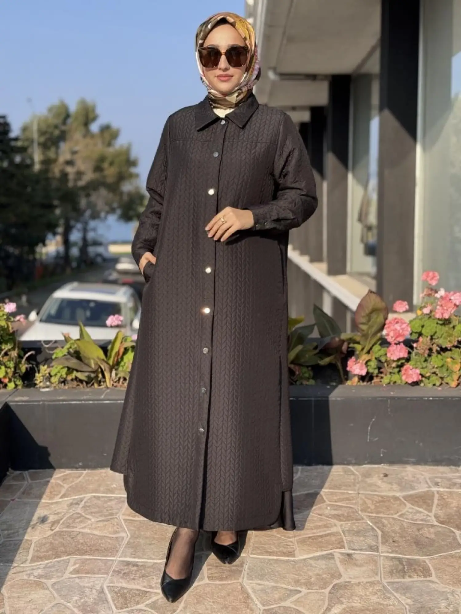 İnvee Çıtçıtlı Gömlek Yaka Kap 7039B