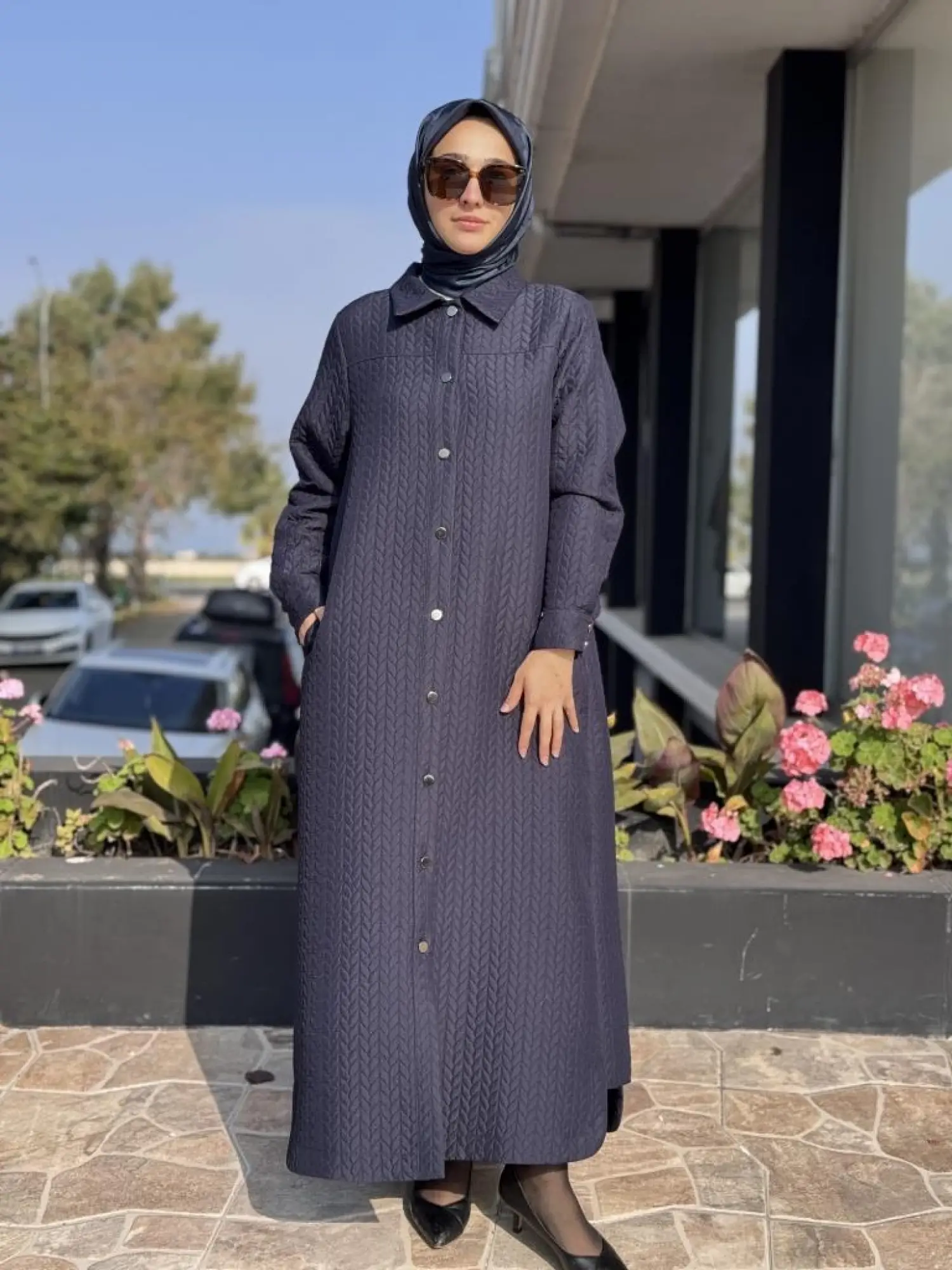 İnvee Çıtçıtlı Gömlek Yaka Kap 7039B