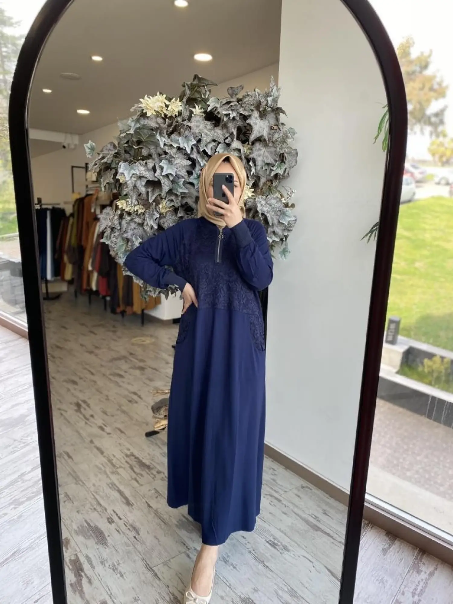 İnvee Dantelli Elbise 6877