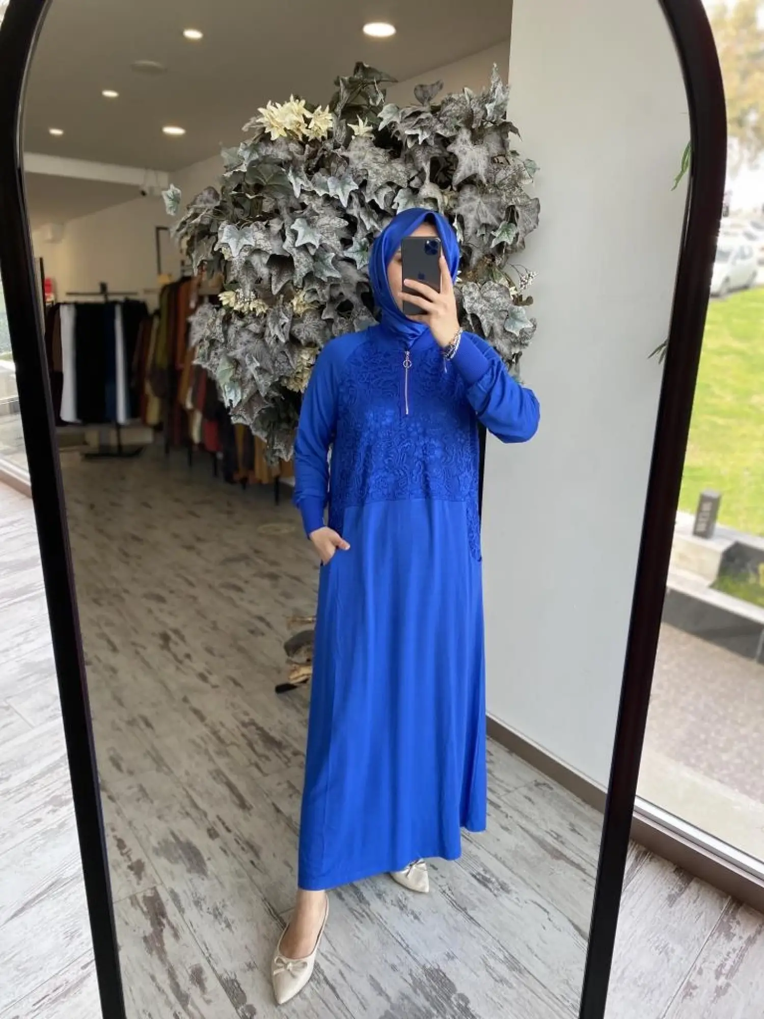 İnvee Dantelli Elbise 6877