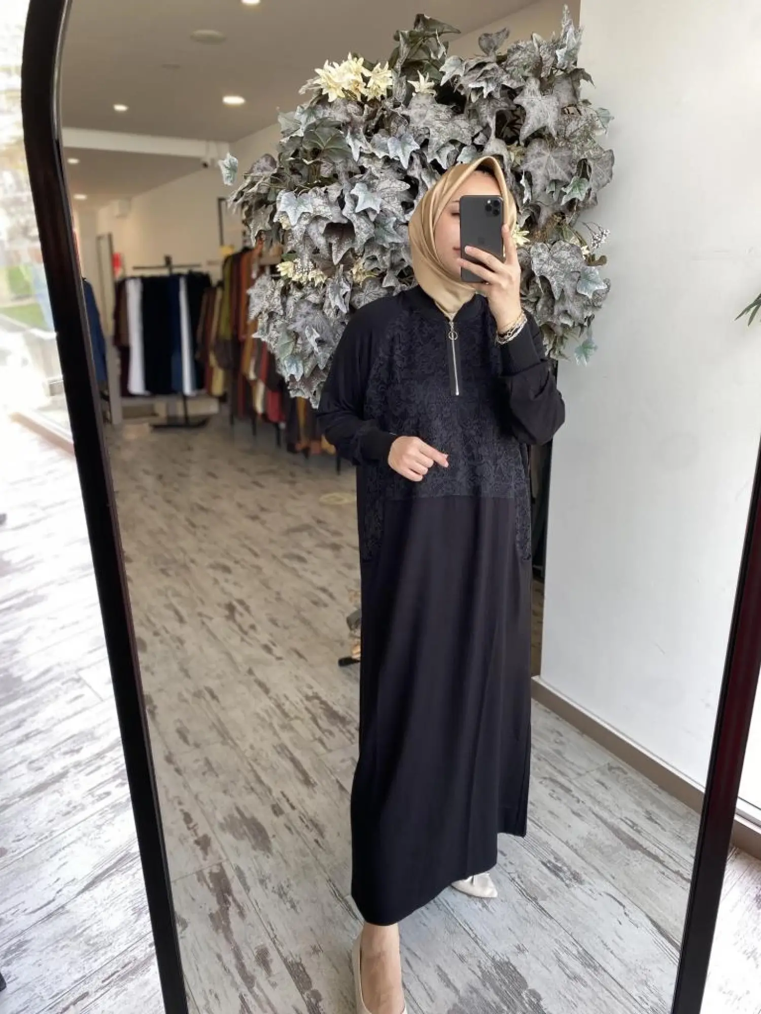 İnvee Dantelli Elbise 6877