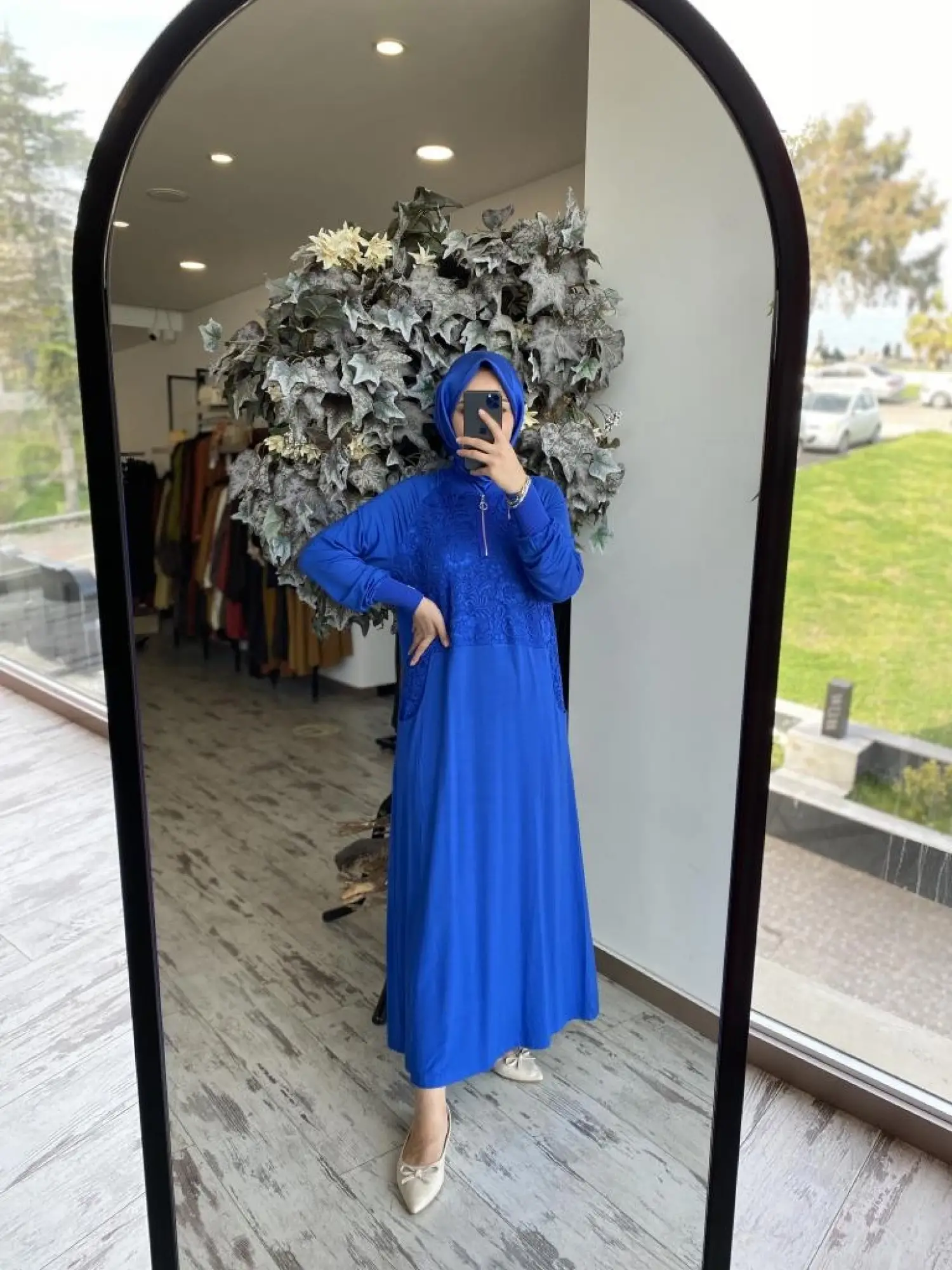 İnvee Dantelli Elbise 6877