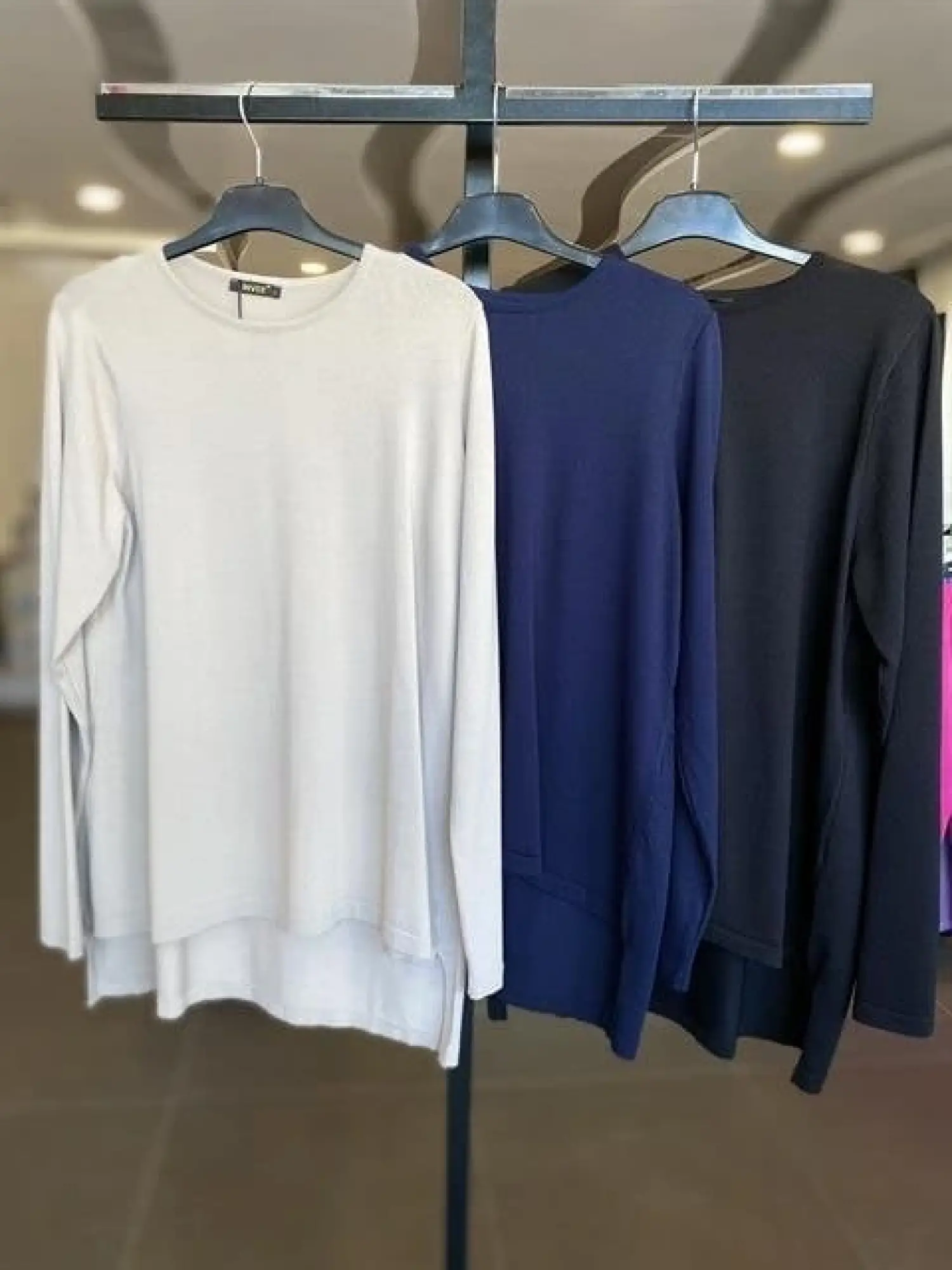 İnvee Etek Üstü Rayon Triko Tunik 6902