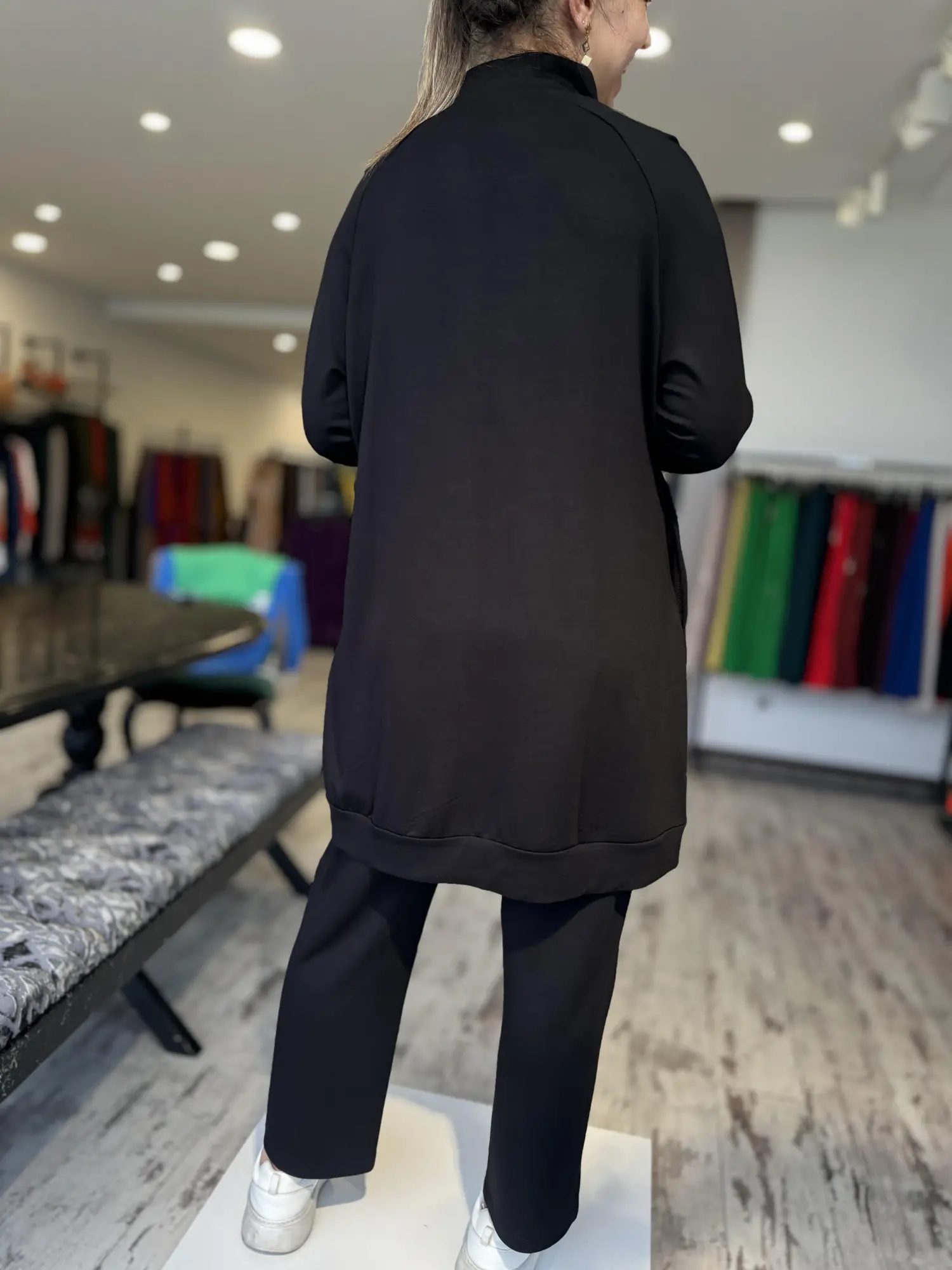 İnvee Fermuar Detaylı Tunik Pantolon Takım 6956