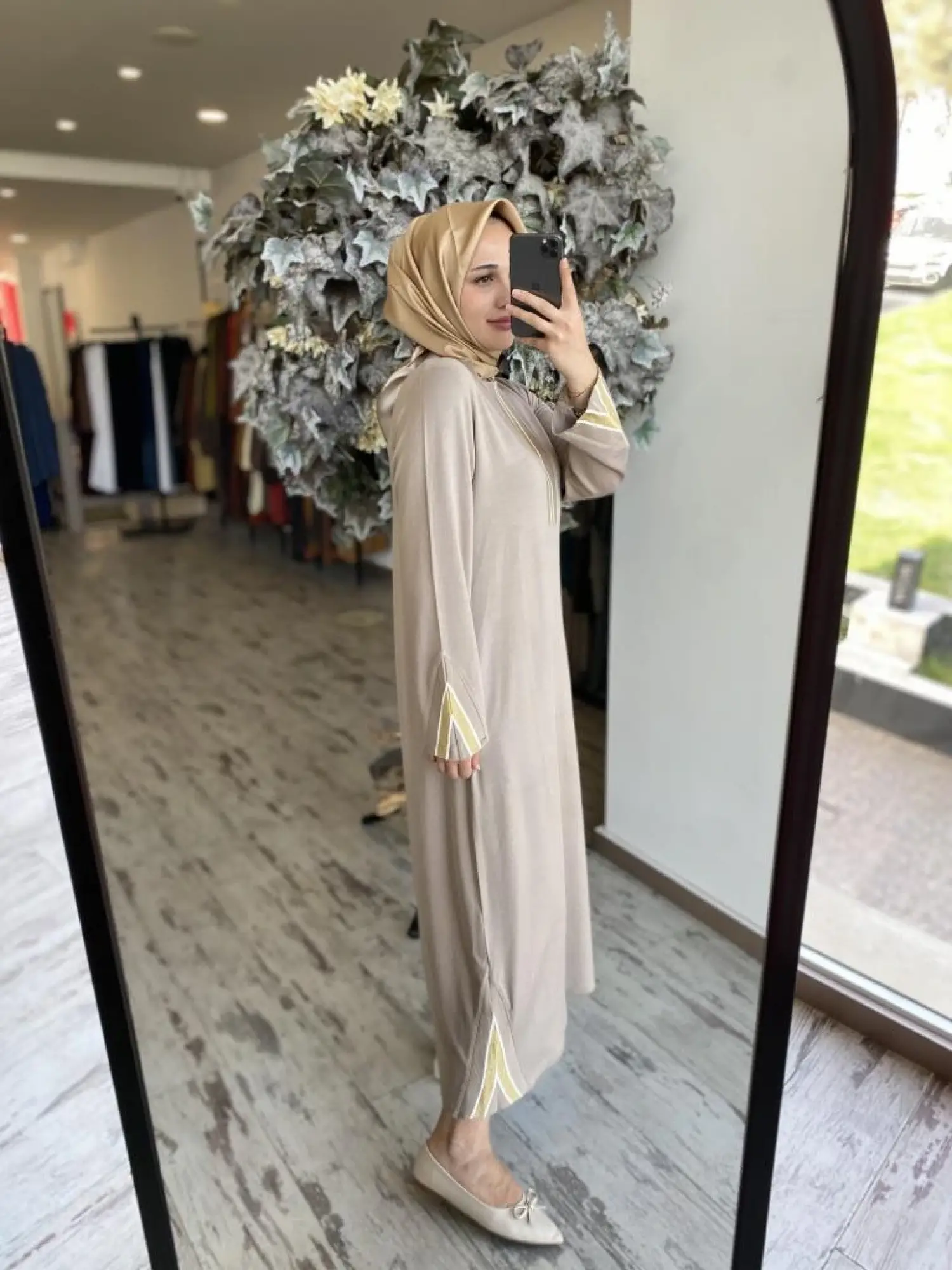 İnvee İki İplik Penye Elbise 6754