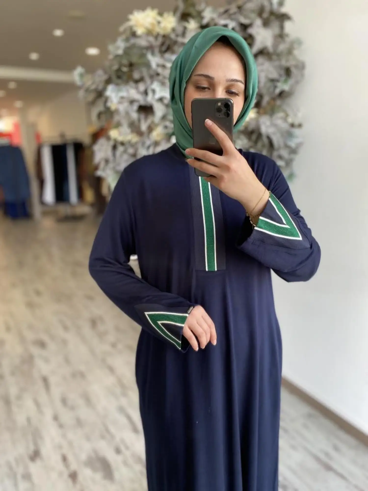 İnvee İki İplik Penye Elbise 6754