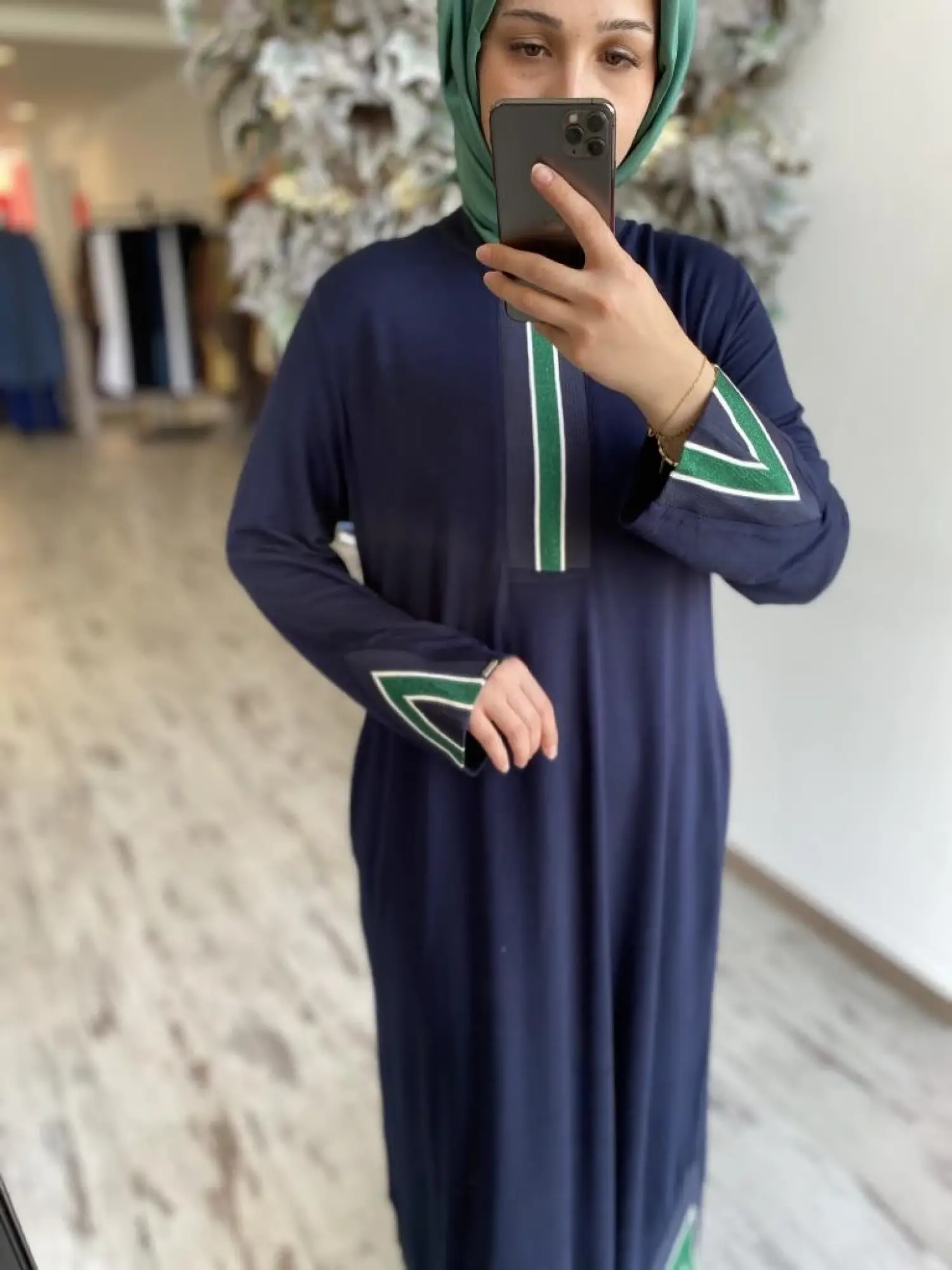 İnvee İki İplik Penye Elbise 6754