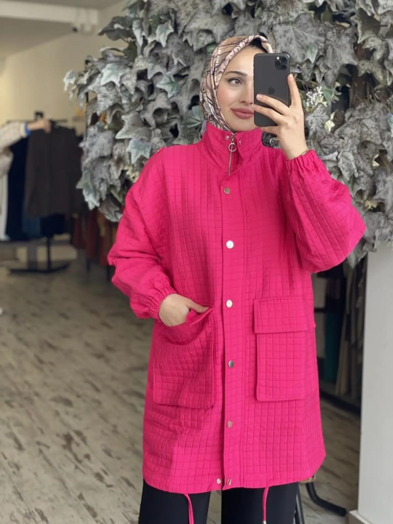 İnvee Kapitone Ceket/Kap 6913