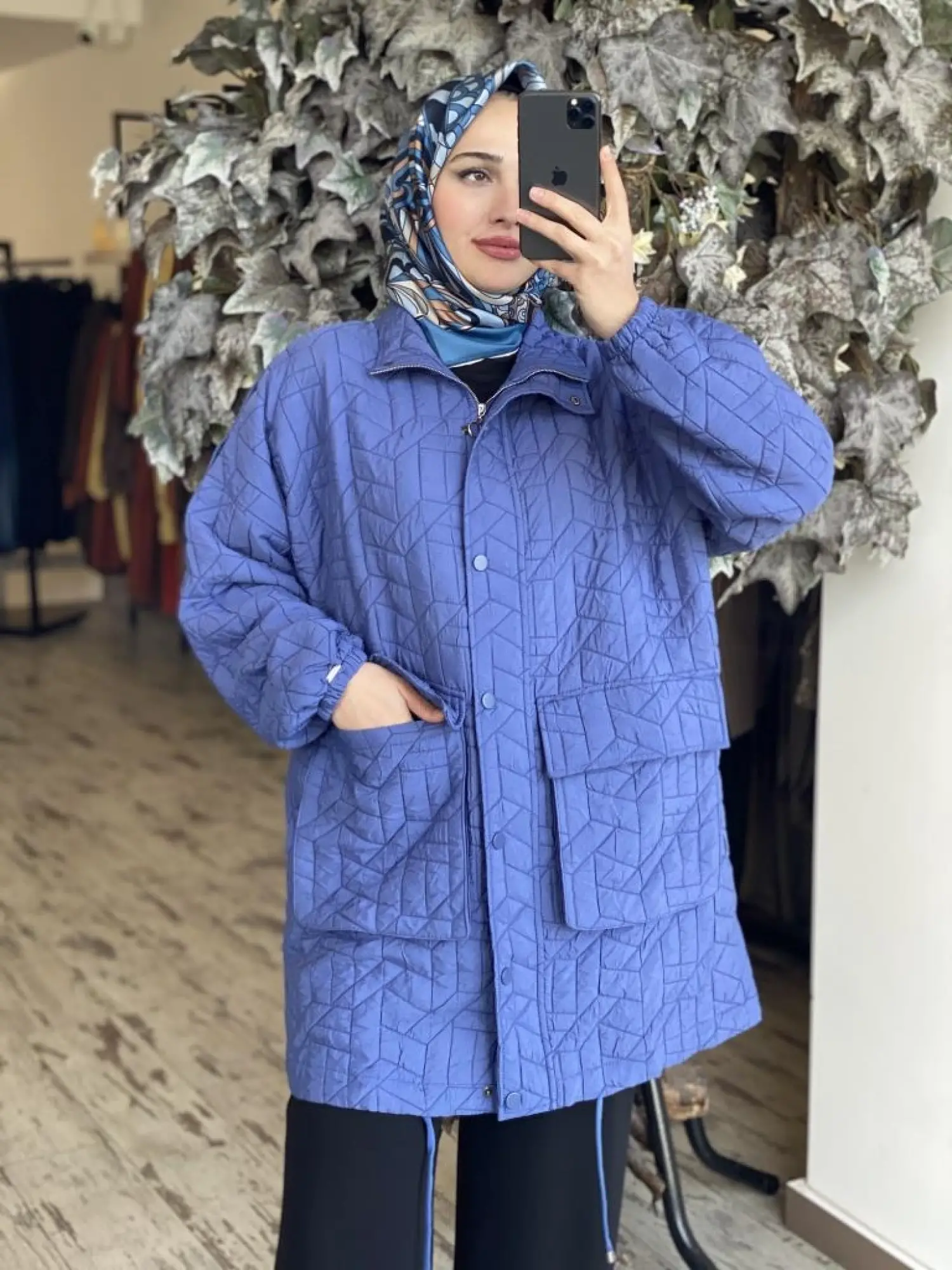 İnvee Kapitone Ceket/Kap 6913