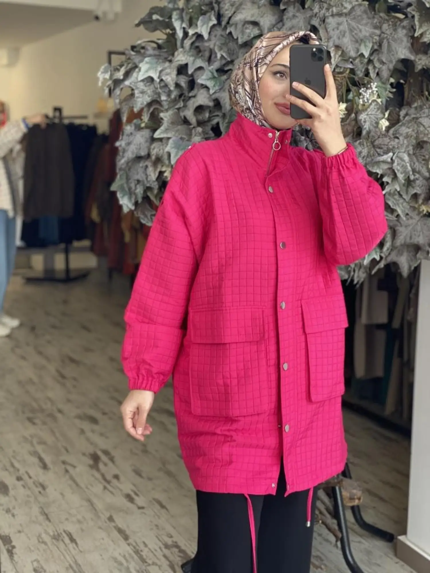 İnvee Kapitone Ceket/Kap 6913