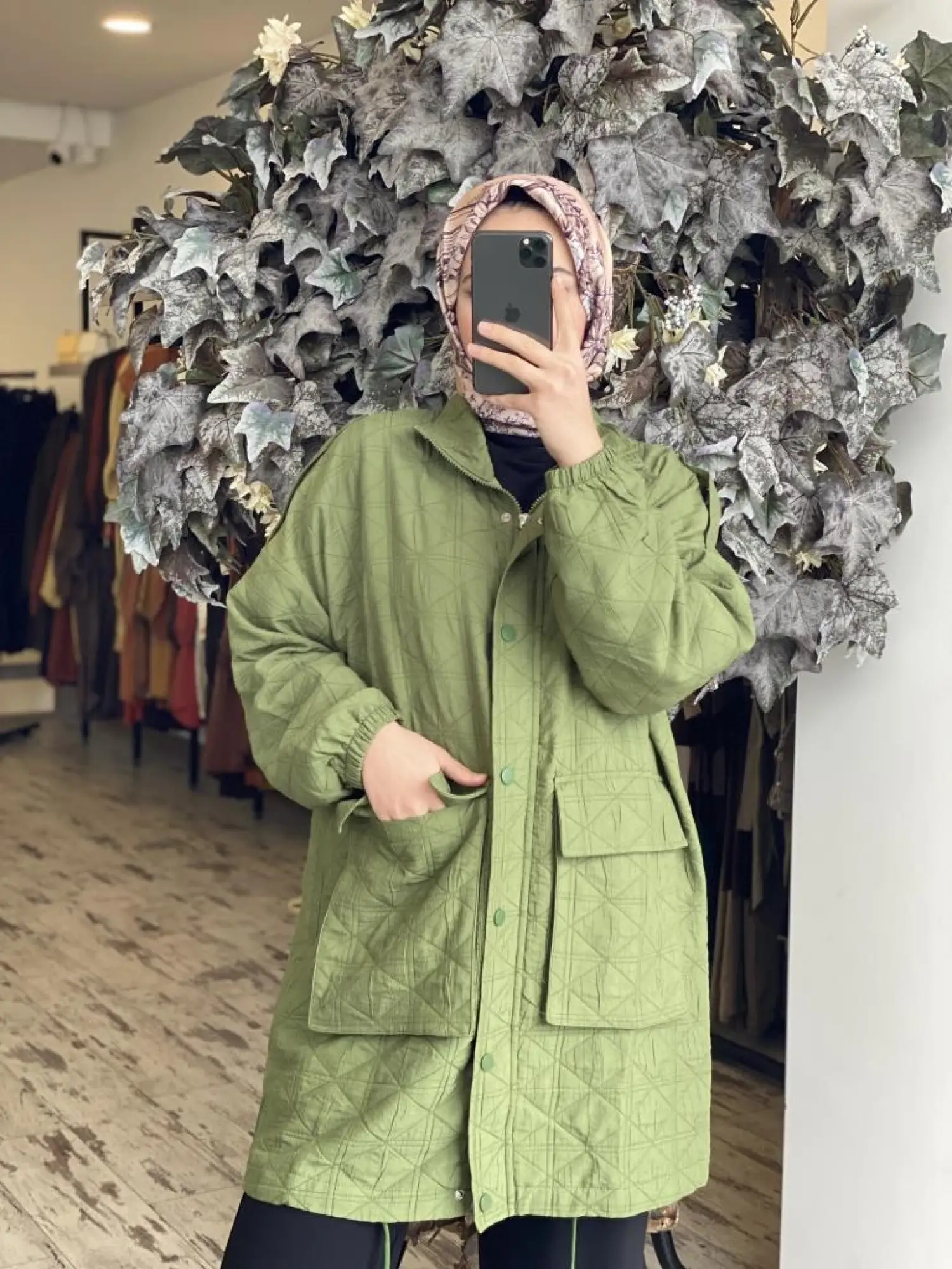 İnvee Kapitone Ceket/Kap 6913