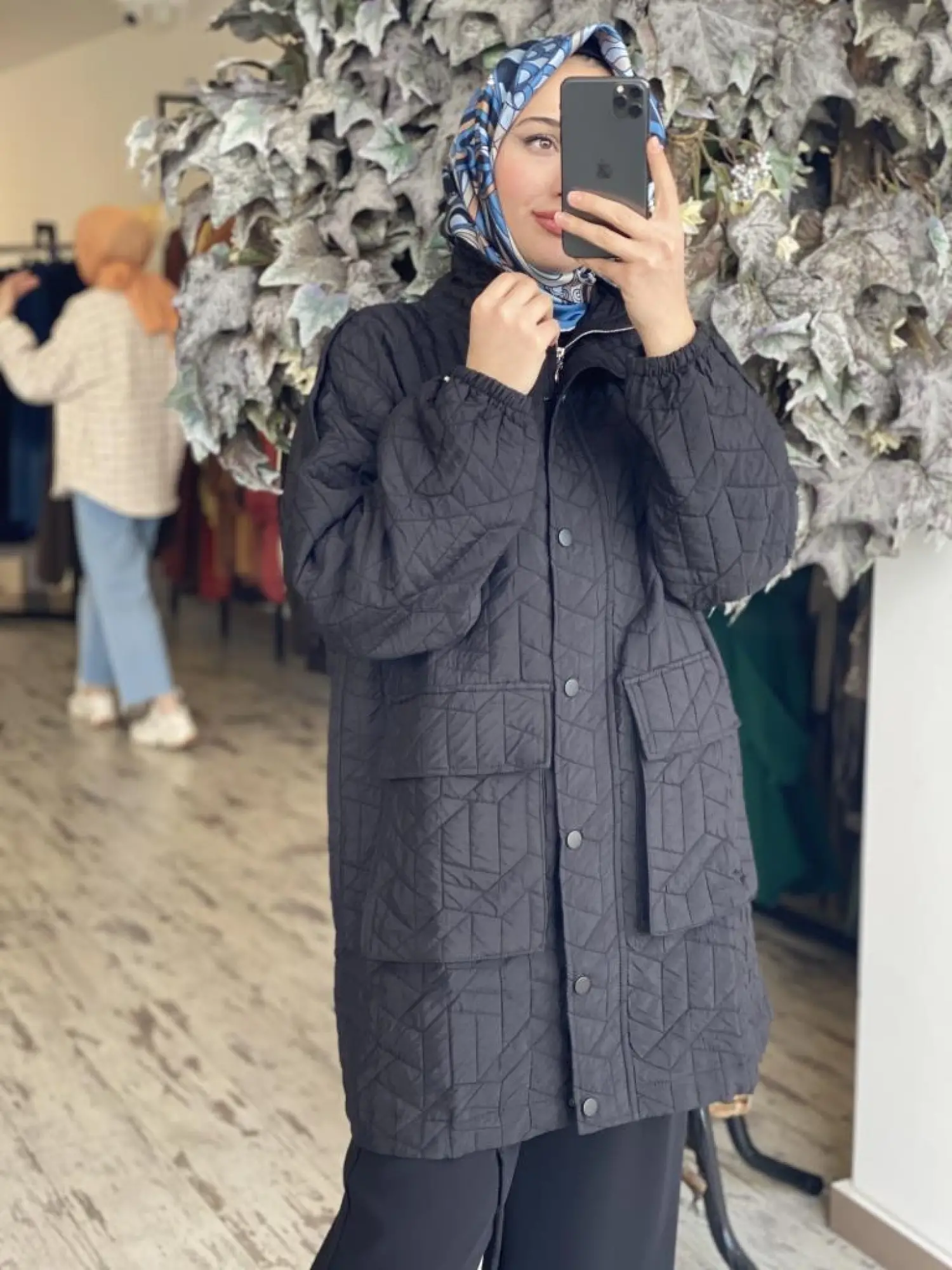 İnvee Kapitone Ceket/Kap 6913