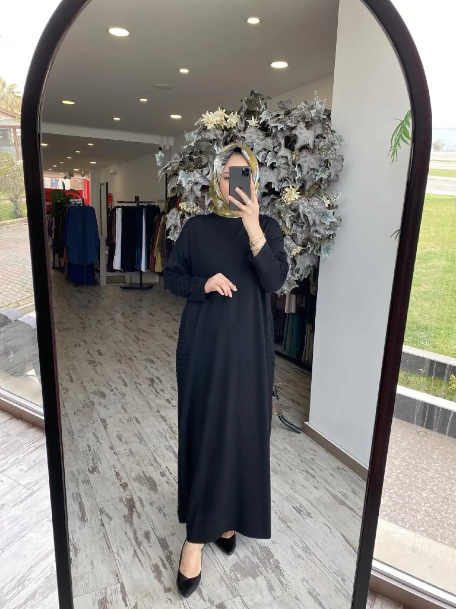 İnvee Nervür Detaylı Triko Elbise 7060