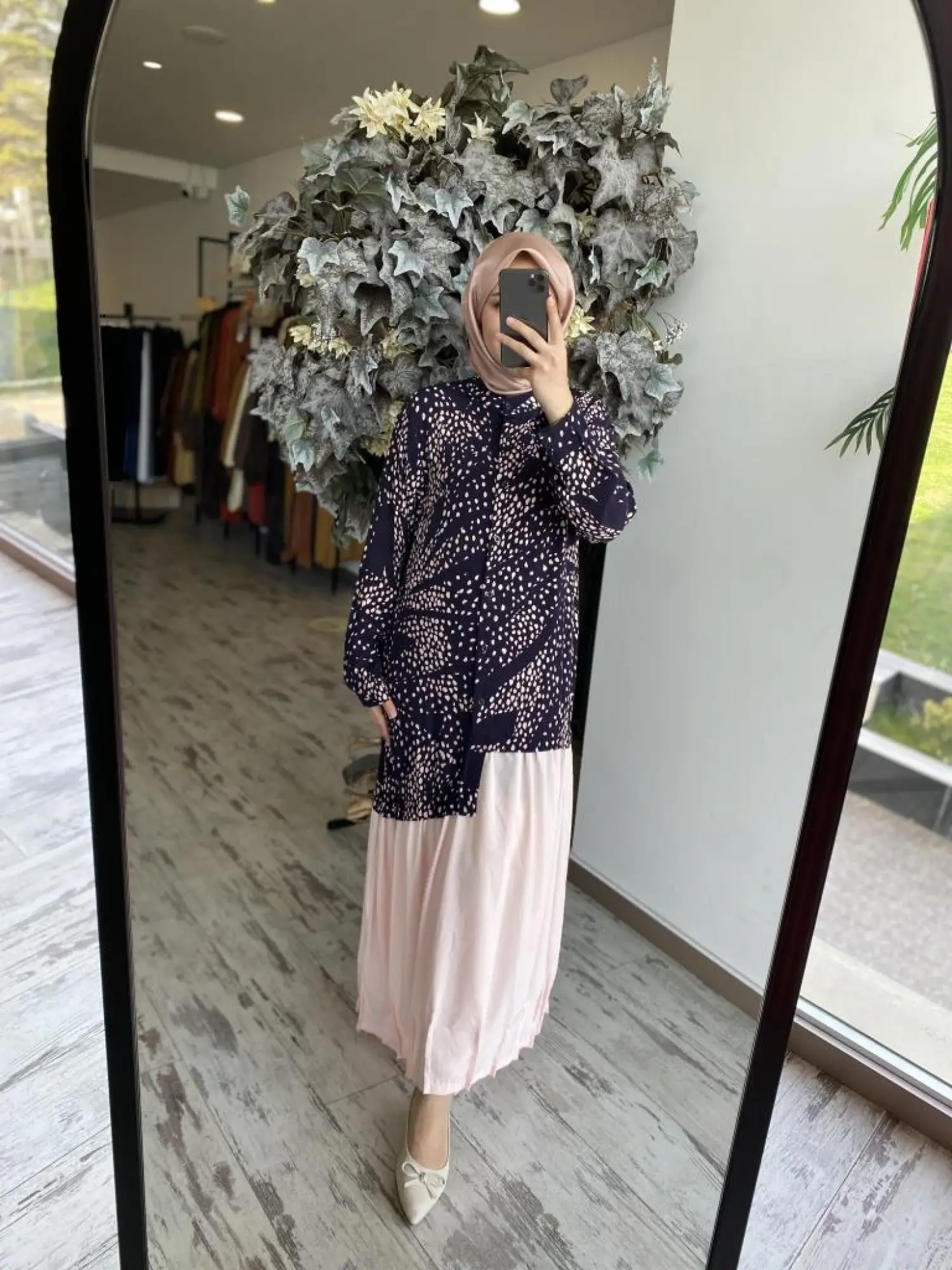 İnvee Pileli Elbise 6796