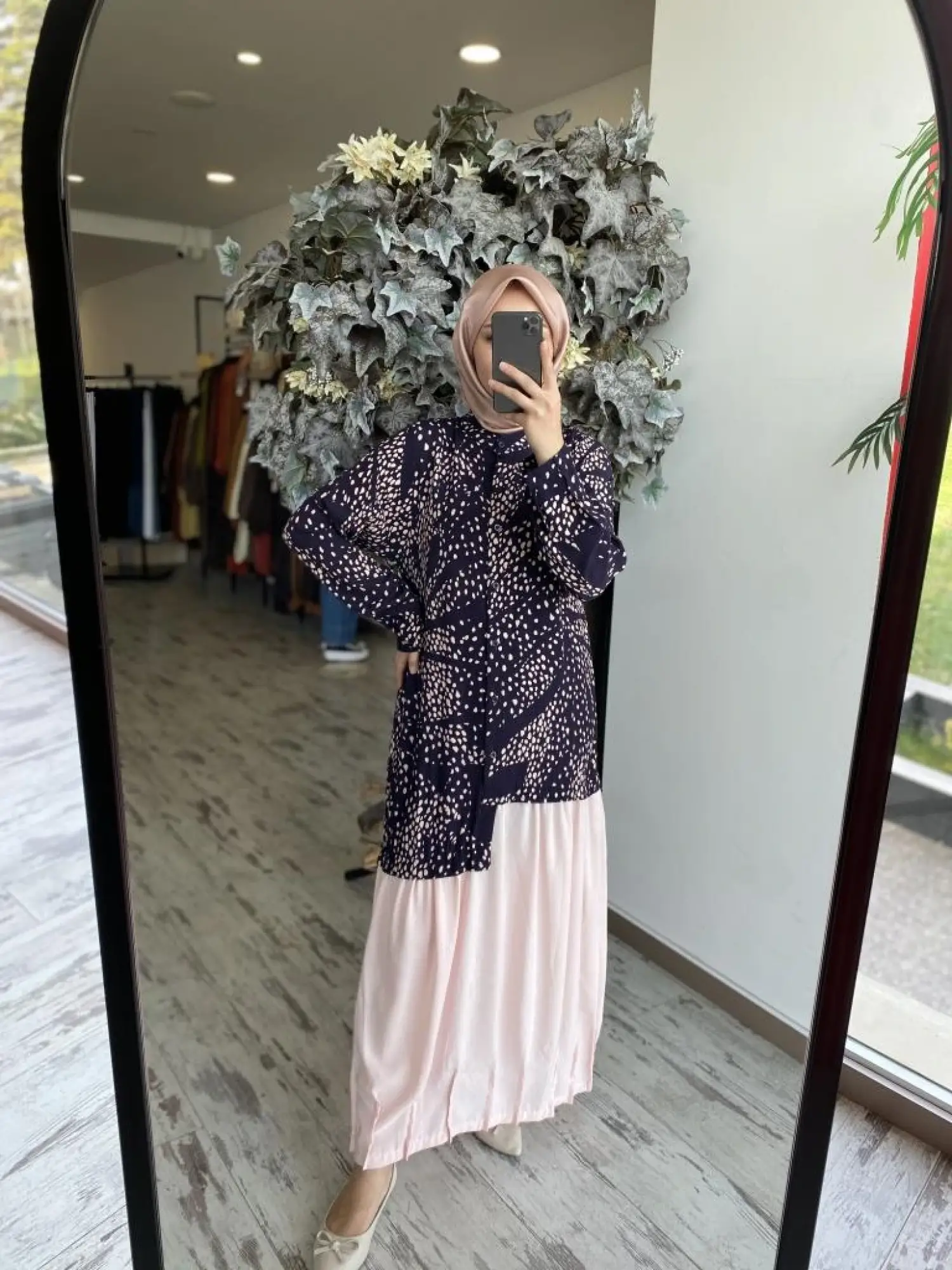 İnvee Pileli Elbise 6796