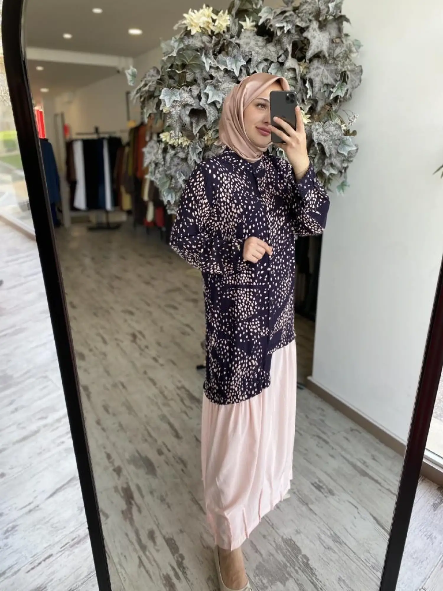 İnvee Pileli Elbise 6796