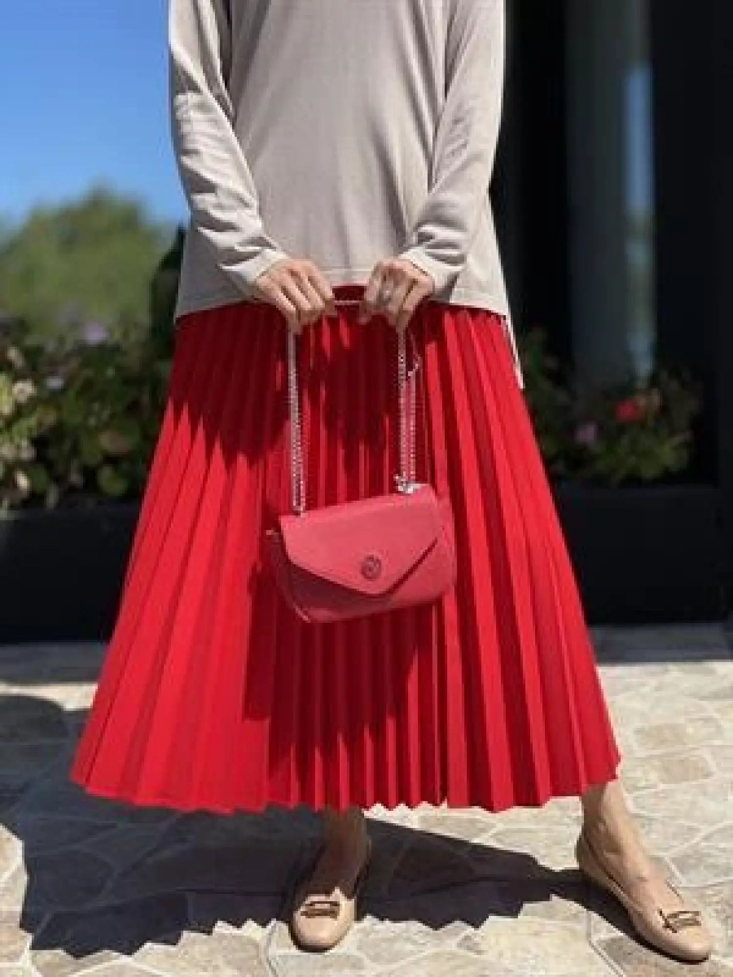 İnvee Plise Etek (6466)