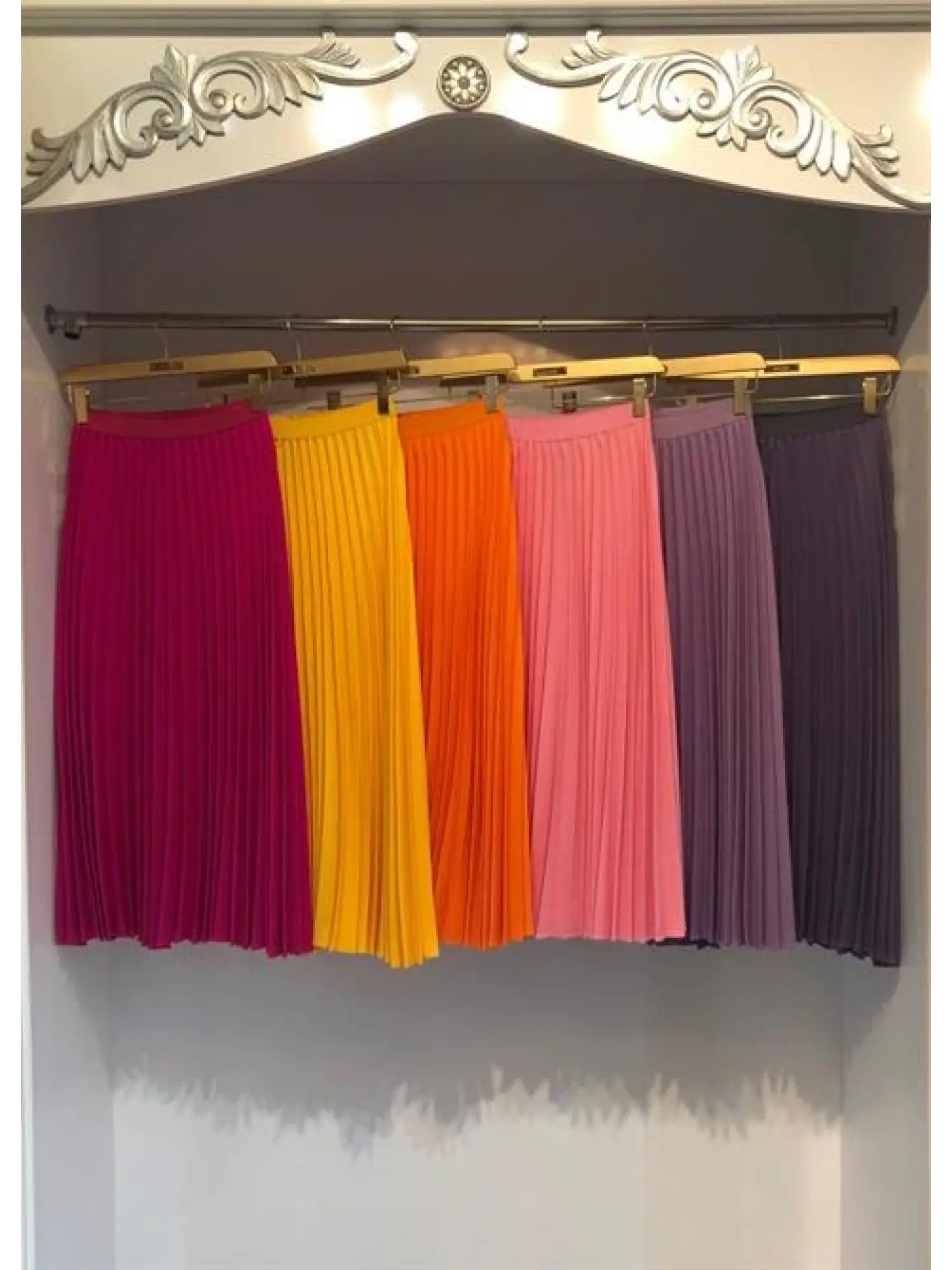 İnvee Plise Etek (6466)