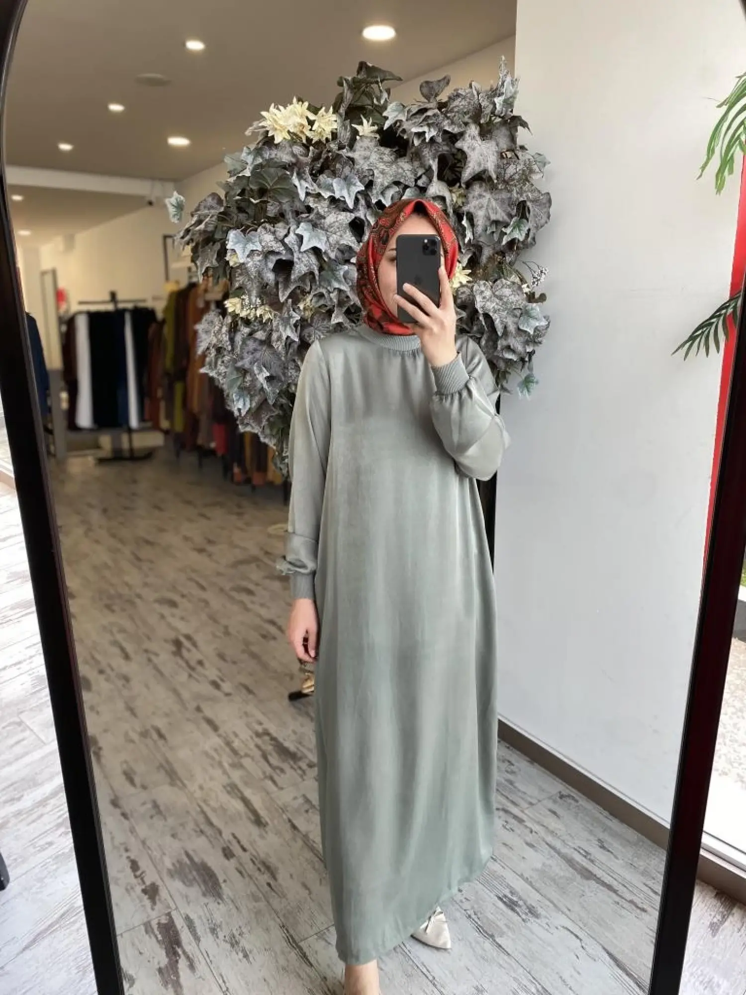 İnvee Ribanalı Saten Elbise 7005