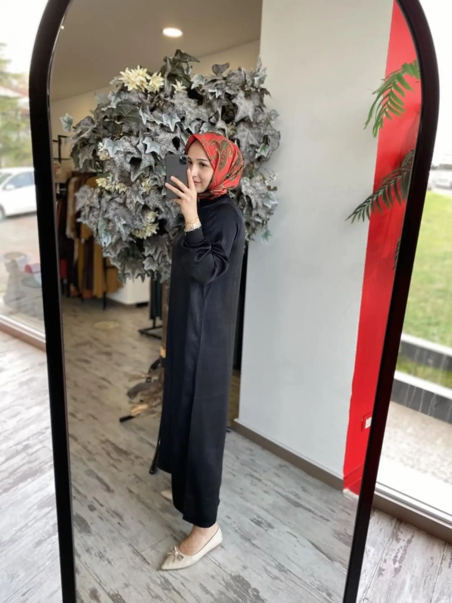 İnvee Ribanalı Saten Elbise 7005