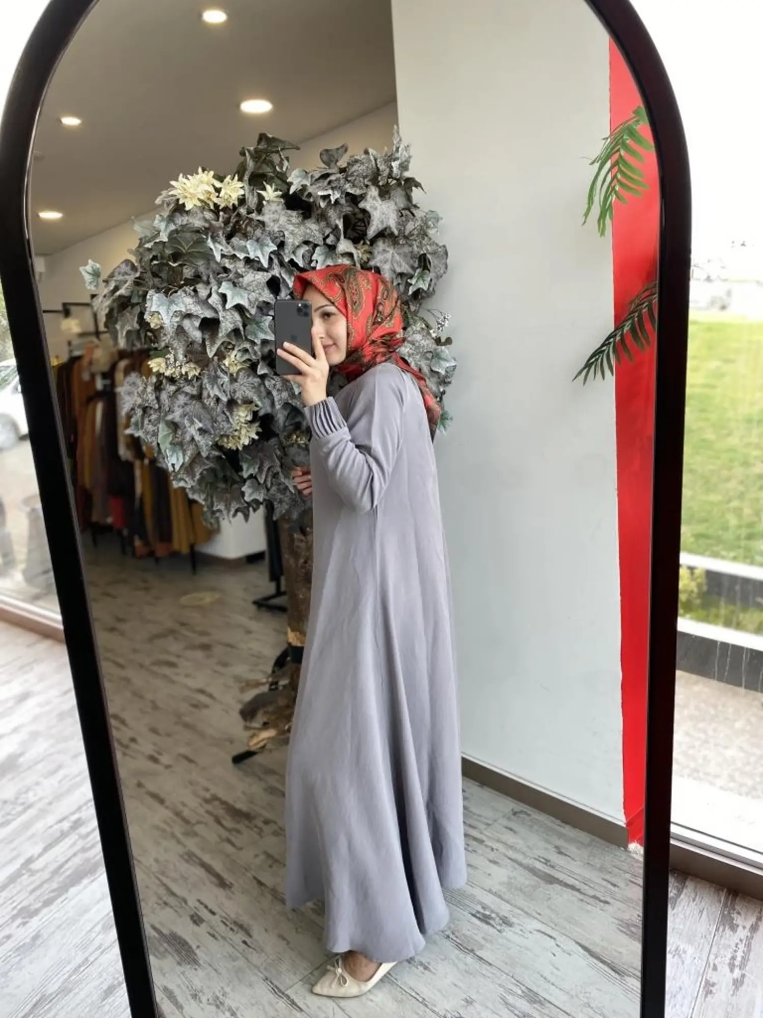 İnvee Yakası Pens Detaylı Tensel Elbise 6964