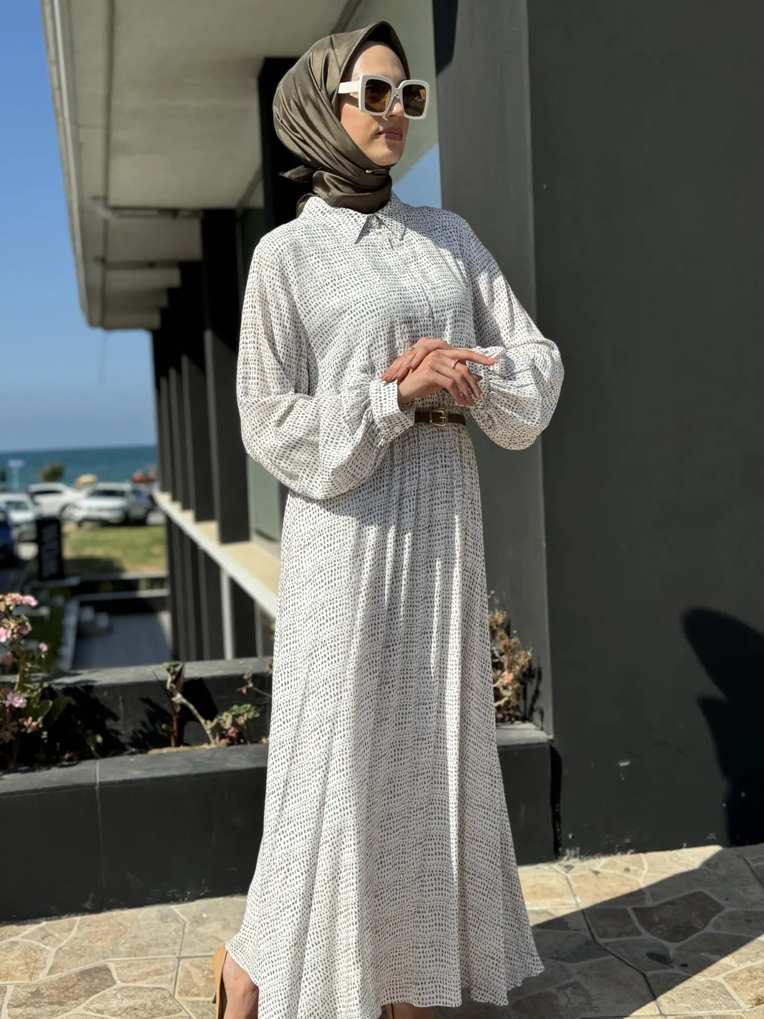 Kahma Astarlı İnce Viscon Elbise