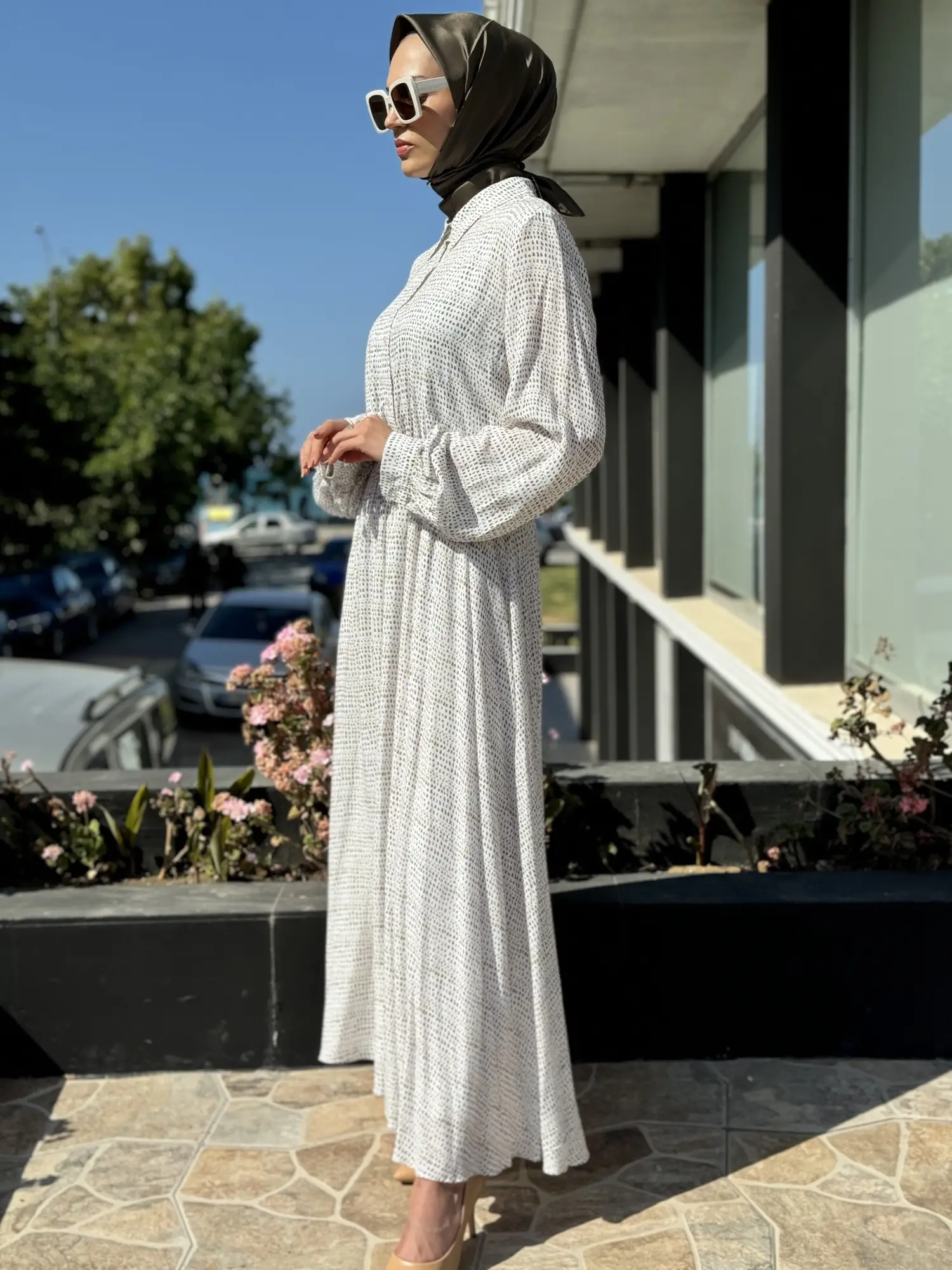 Kahma Astarlı İnce Viscon Elbise