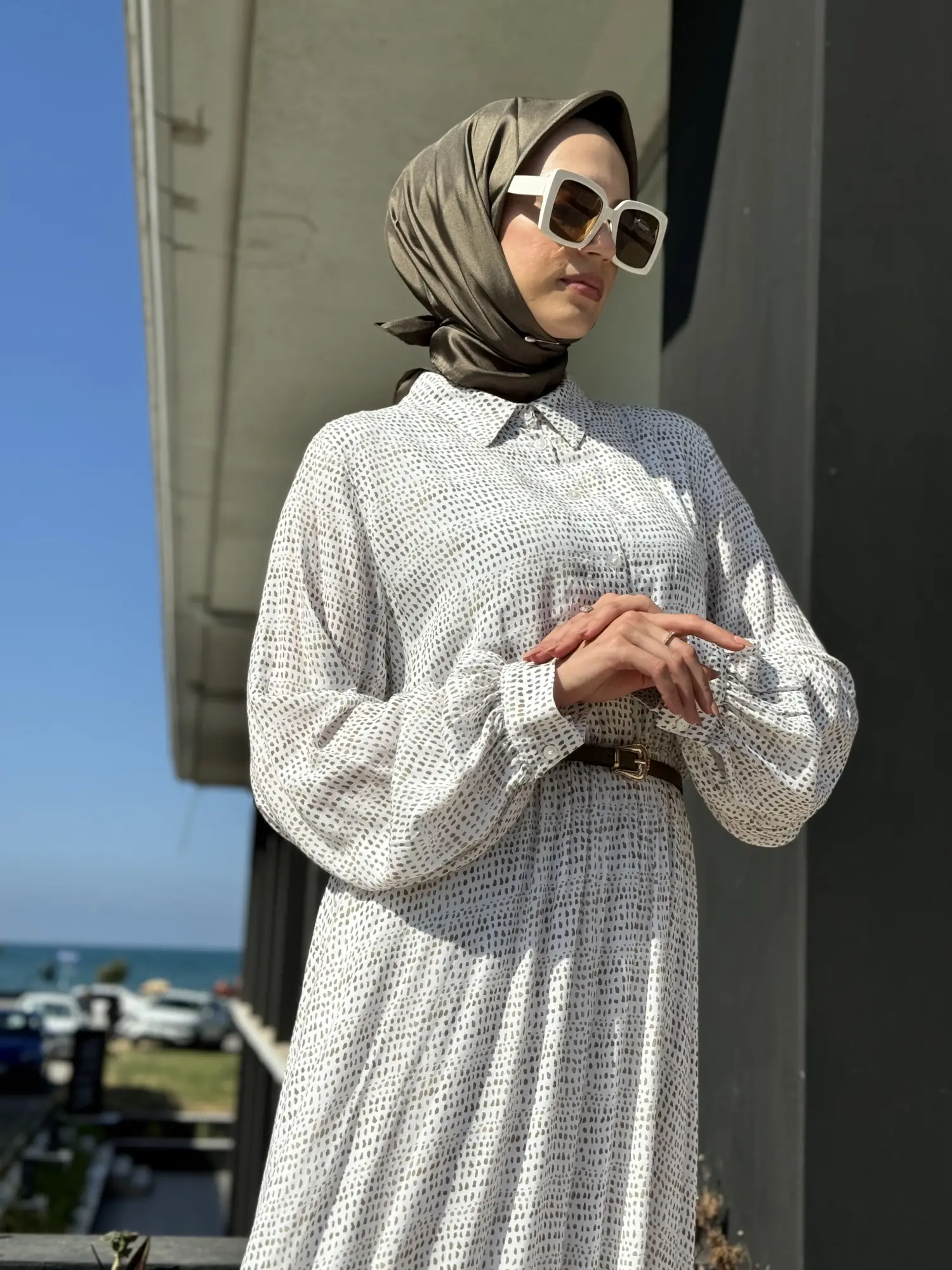 Kahma Astarlı İnce Viscon Elbise