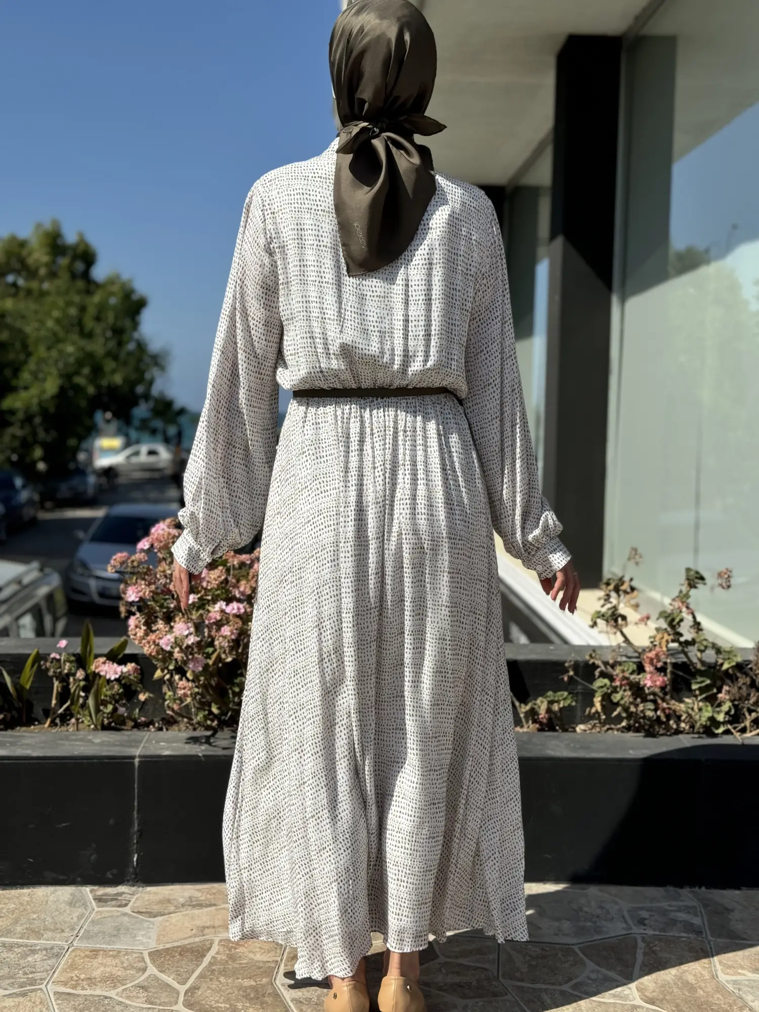 Kahma Astarlı İnce Viscon Elbise