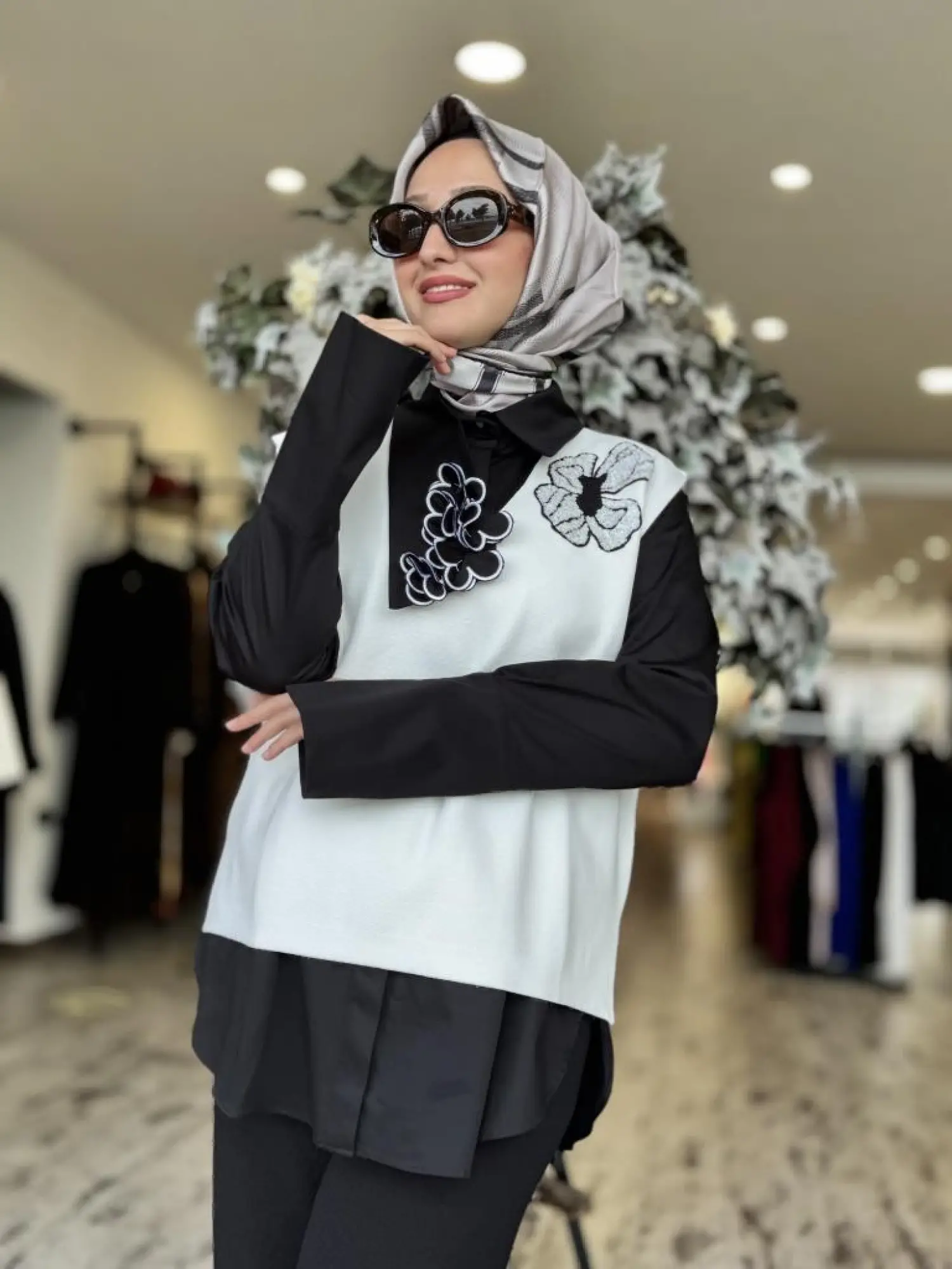 Kahma Pulpayet Detaylı Triko Süveter