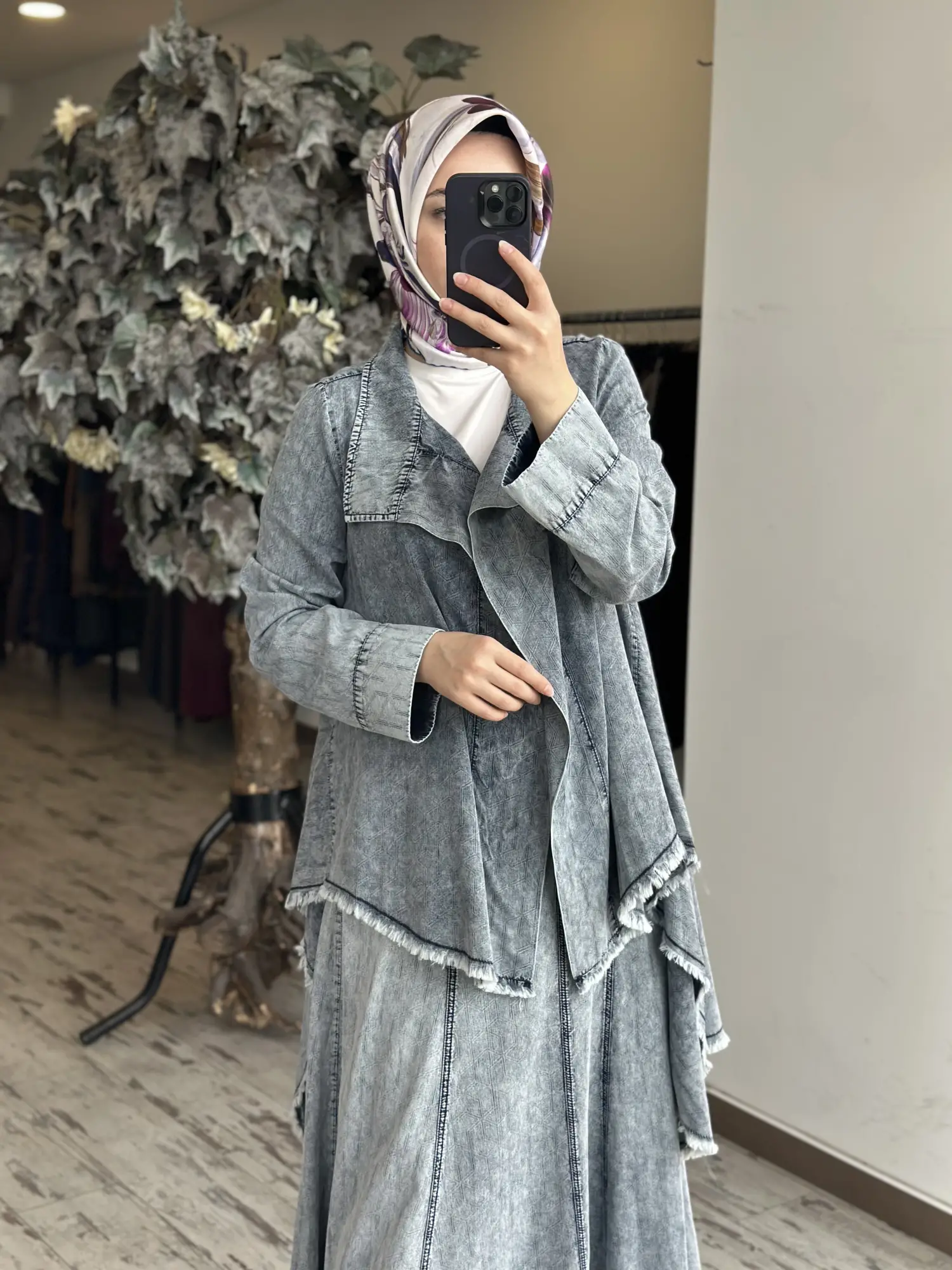 Kahma Tencel Denim Kap