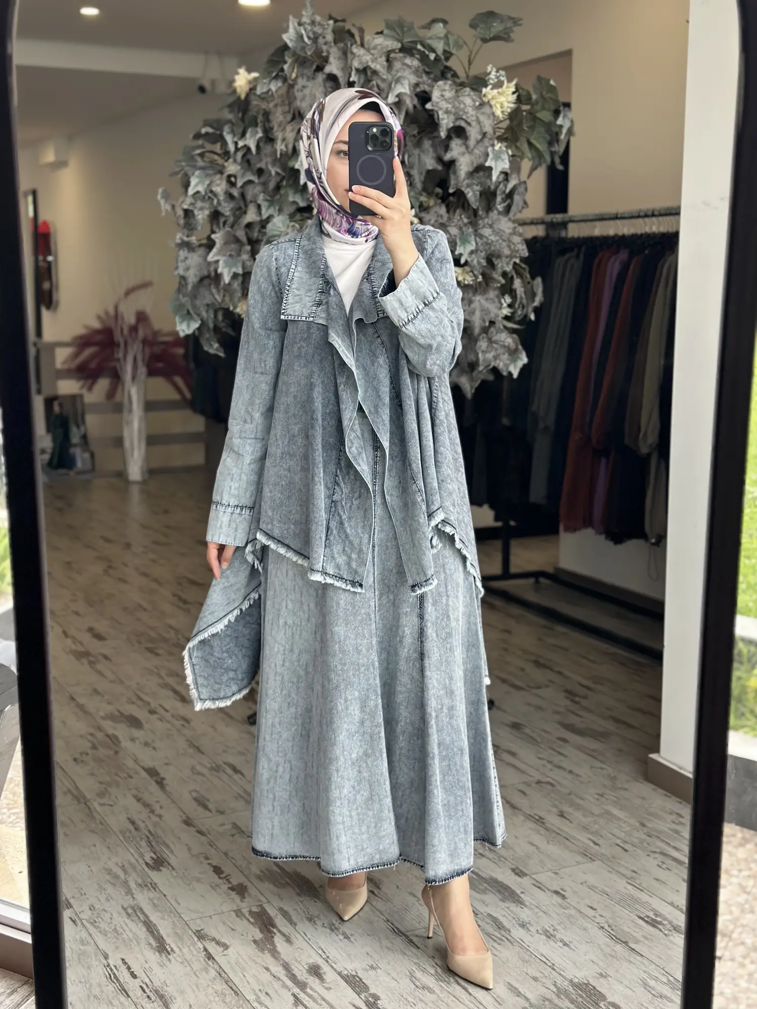 Kahma Tencel Denim Kap