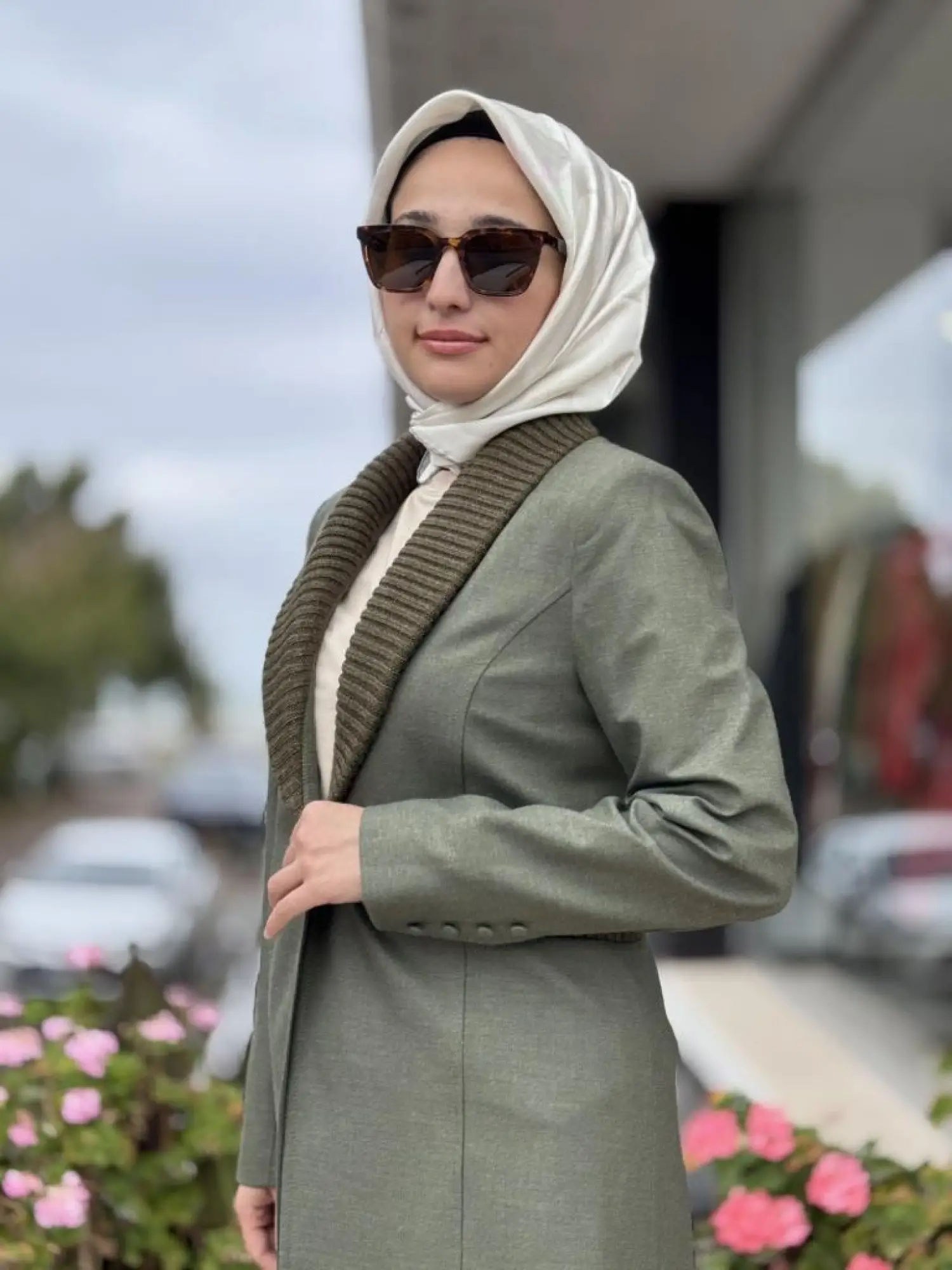 Kahma Triko Detaylı Ceket Pantolon Takım