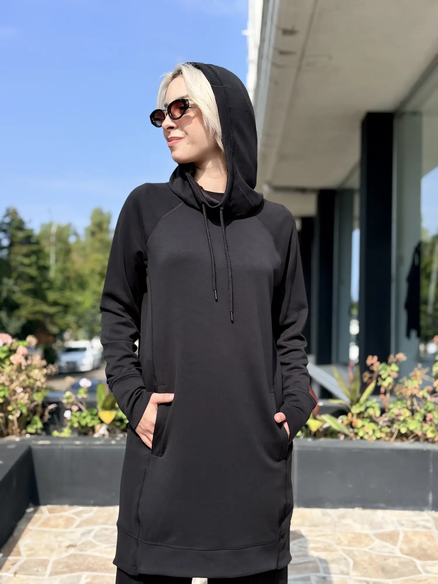 Kayra Kapüşonlu Cepli Modal Sweatshirt KA21047
