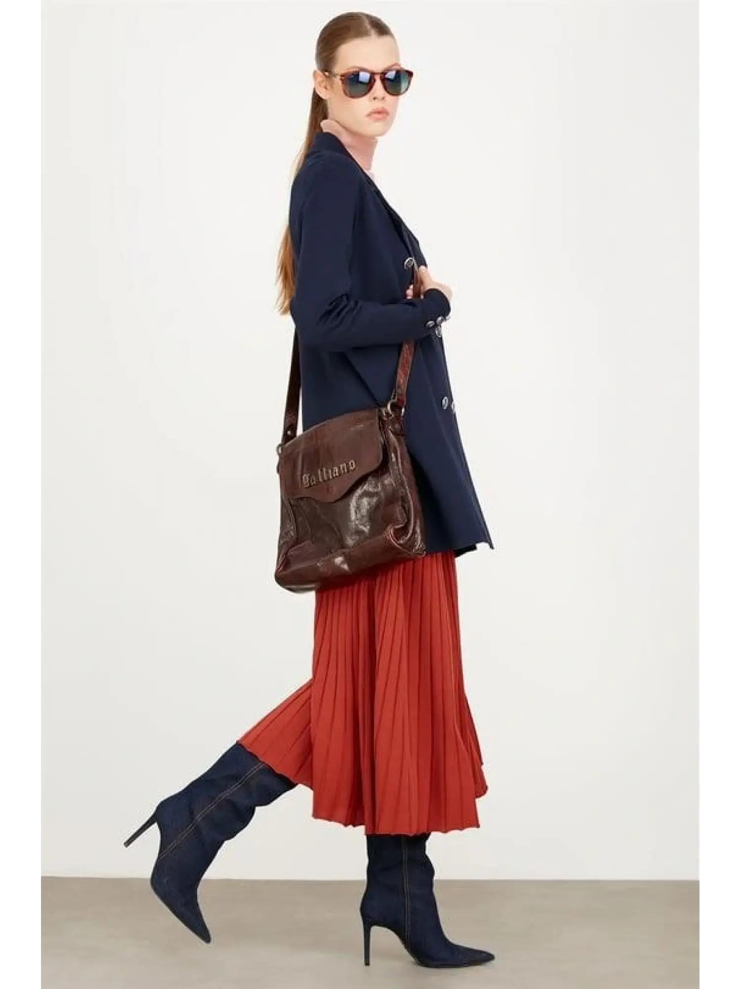 Kruvaze Yaka Rayon Ceket/Hırka HRK21464