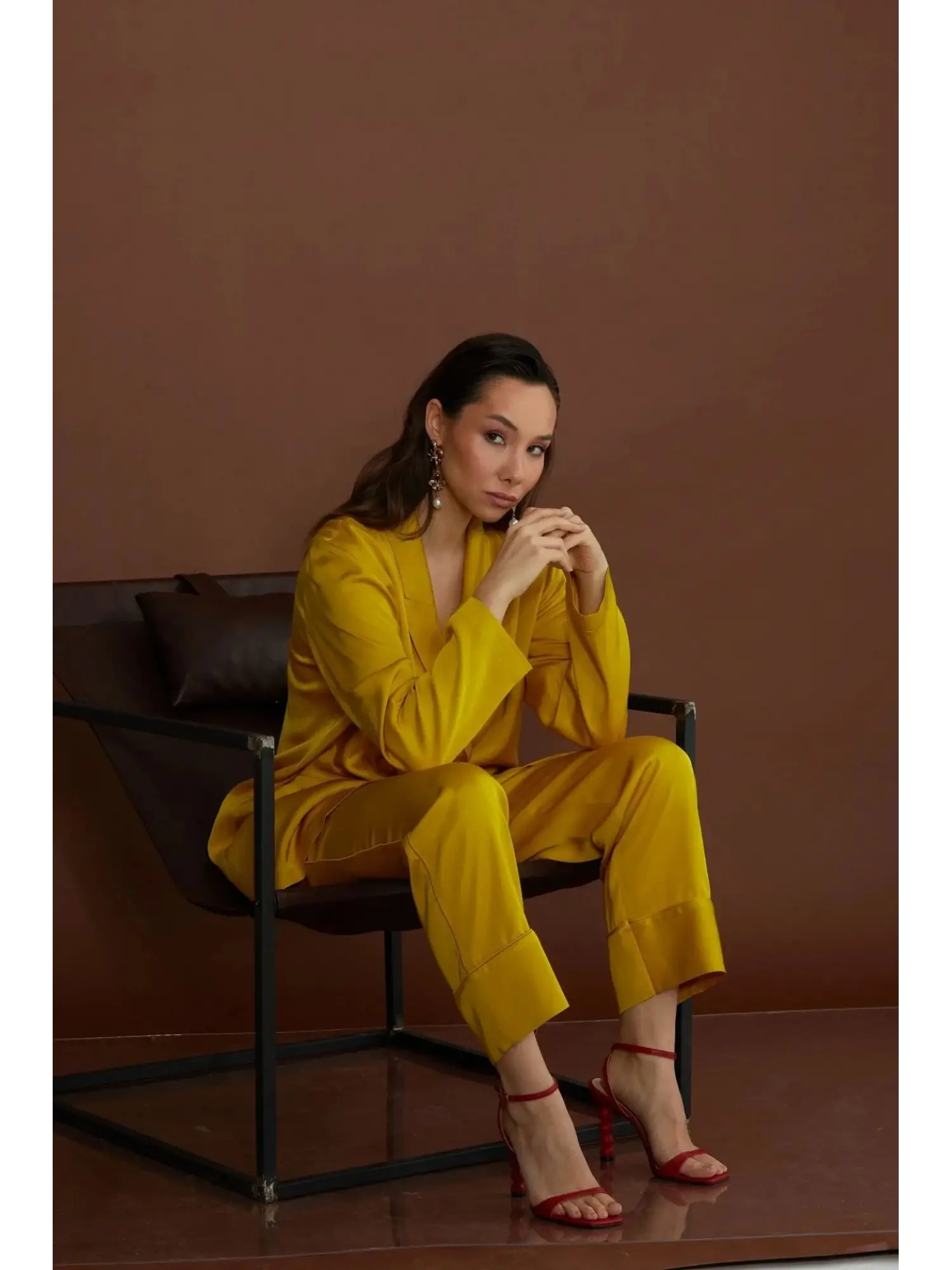 Lisa Saten Hardal Ceket 3102