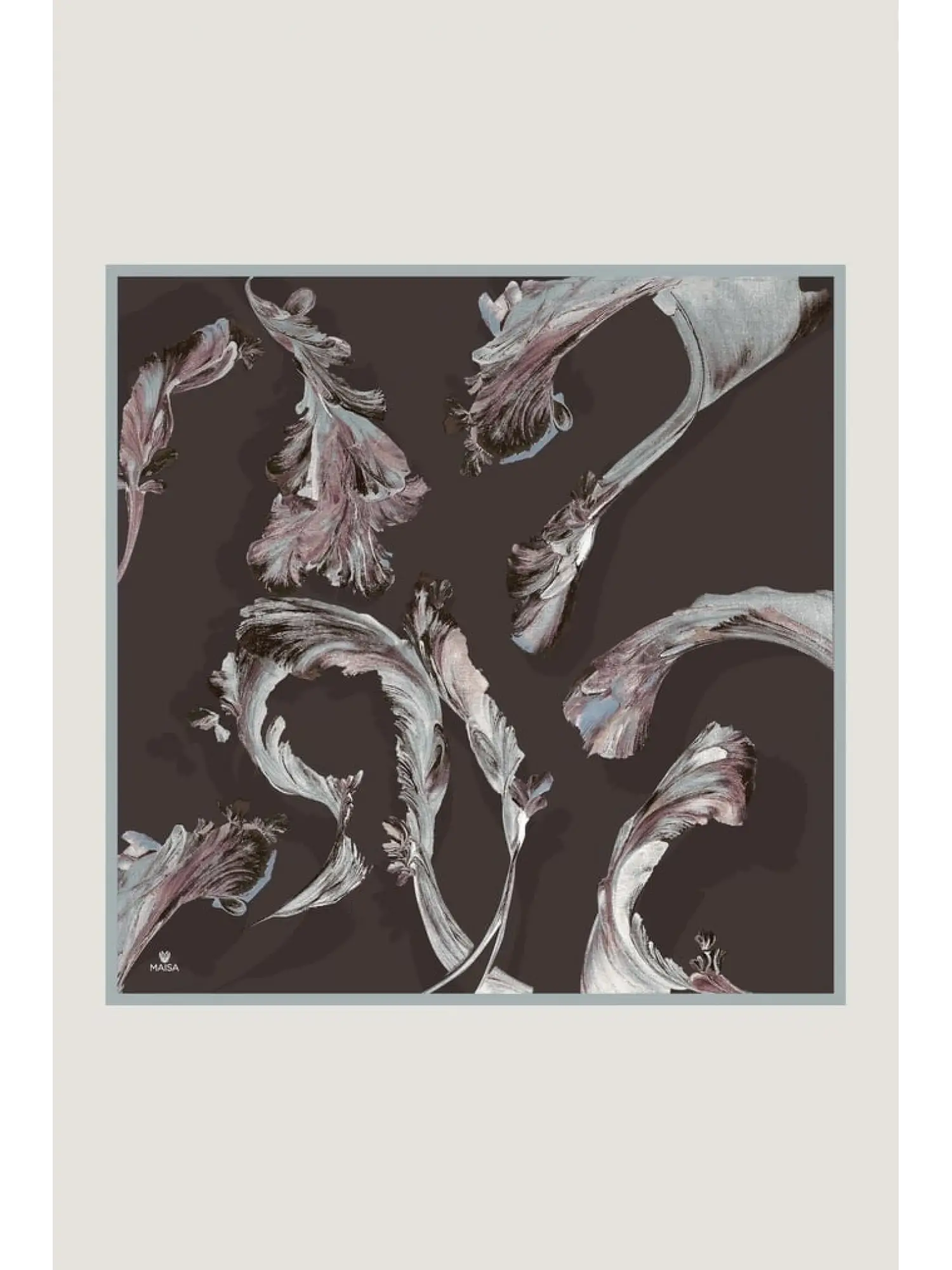 Maisa Ani 90X90 Twil İpek Eşarp