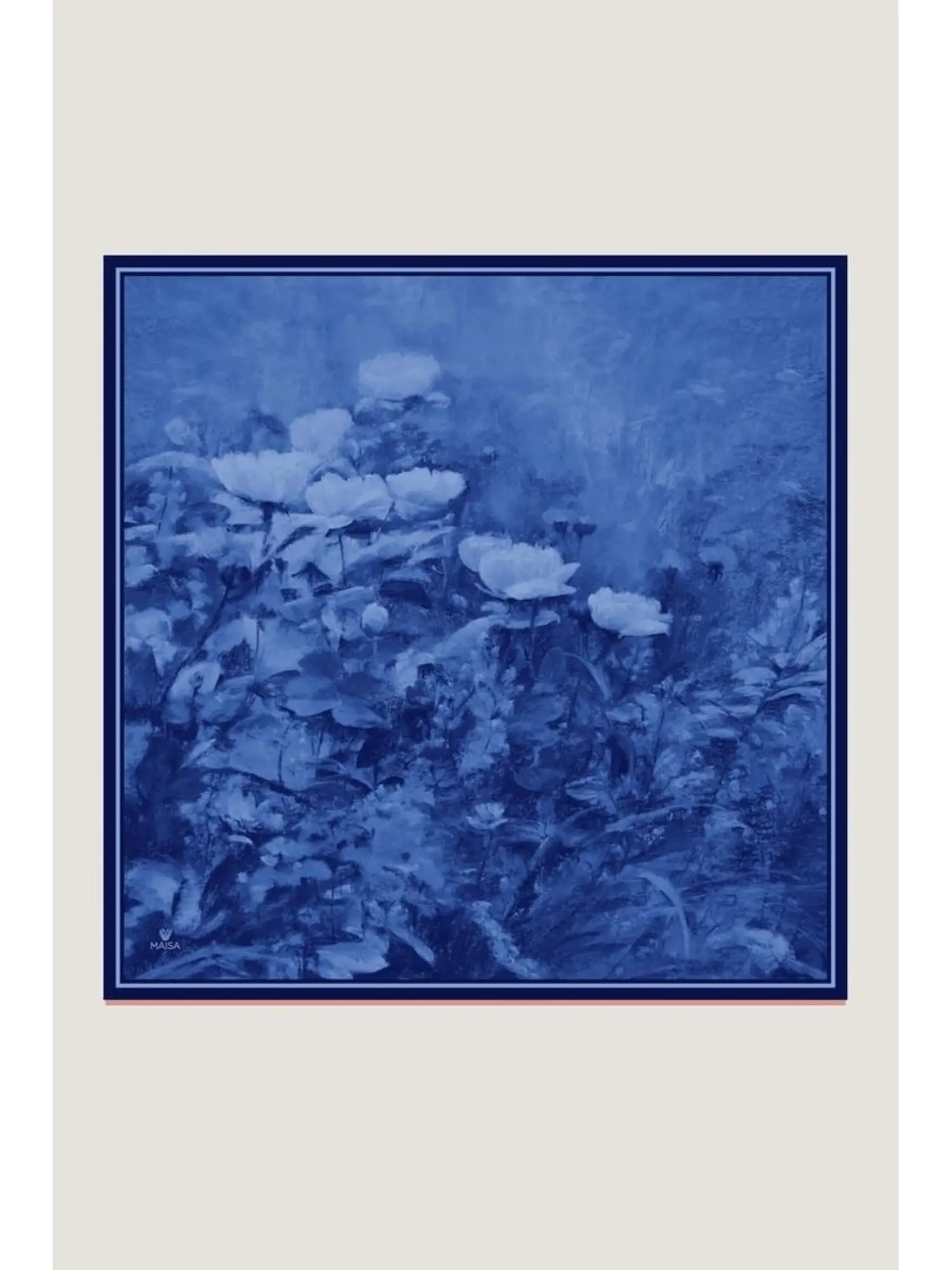 Maisa Benne 90X90 Twil İpek Eşarp