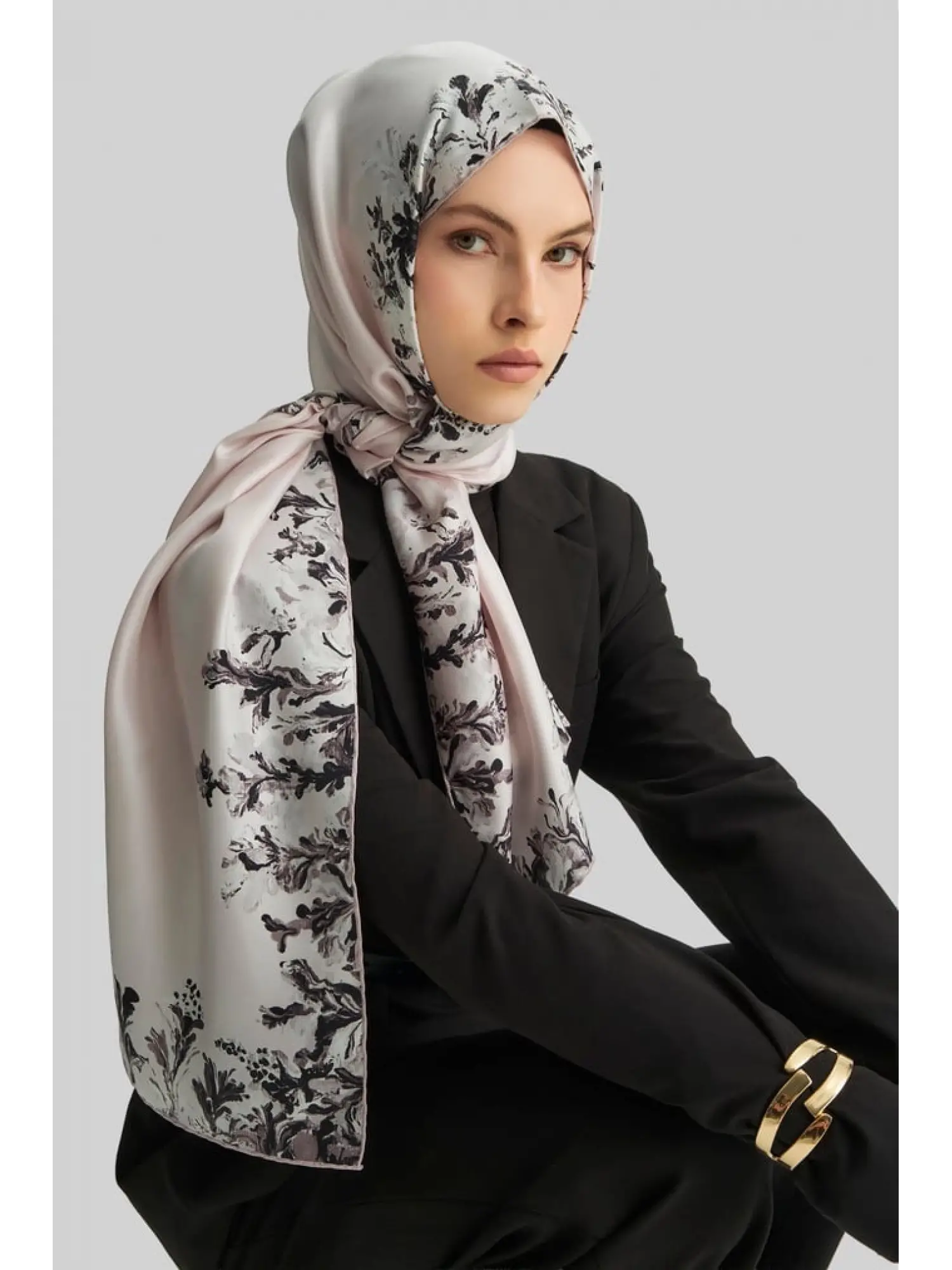 Maisa Burcu Mulberry İpek Şal 70x190