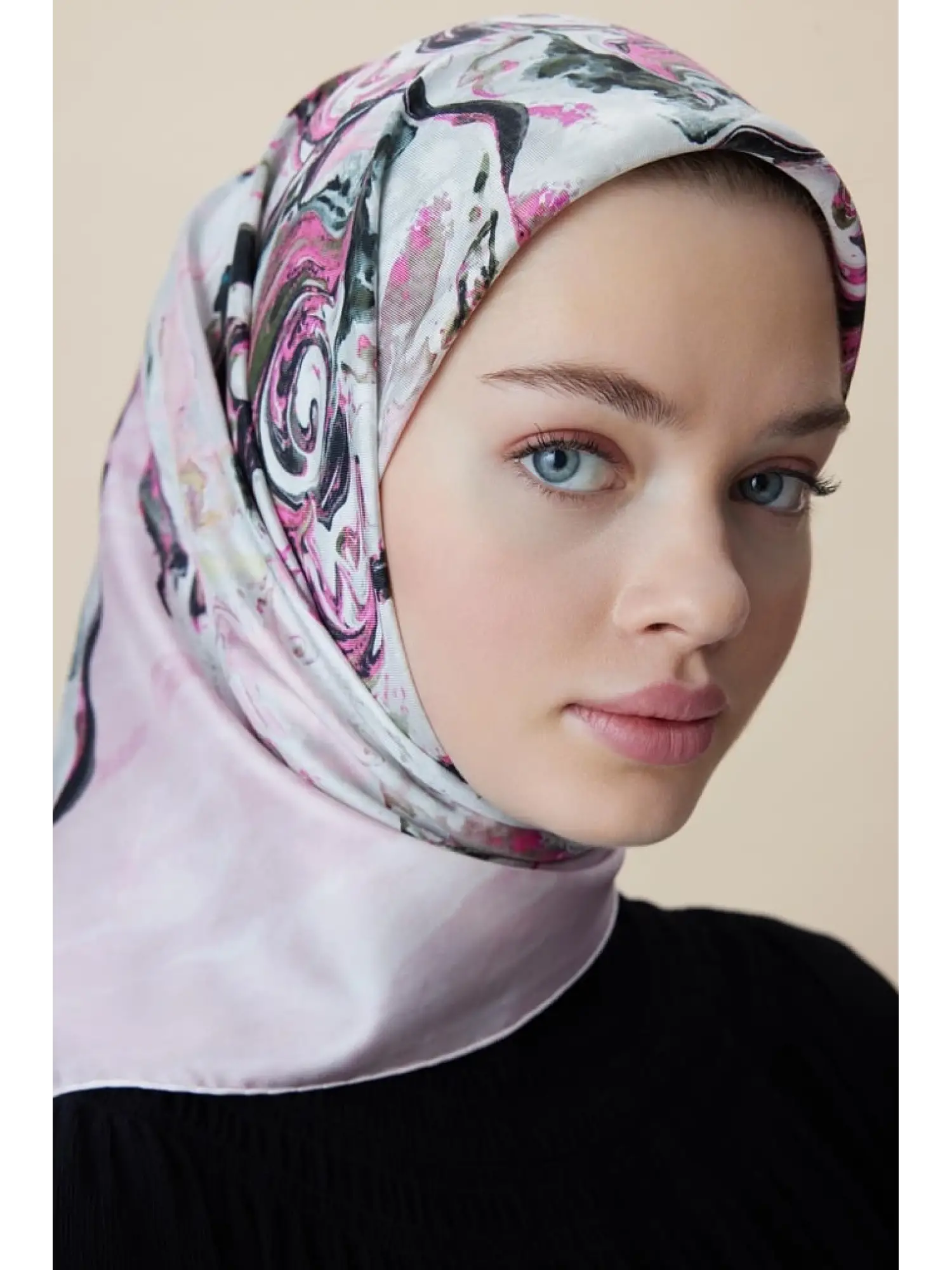 Maisa Düş 90X90 Twil İpek Eşarp