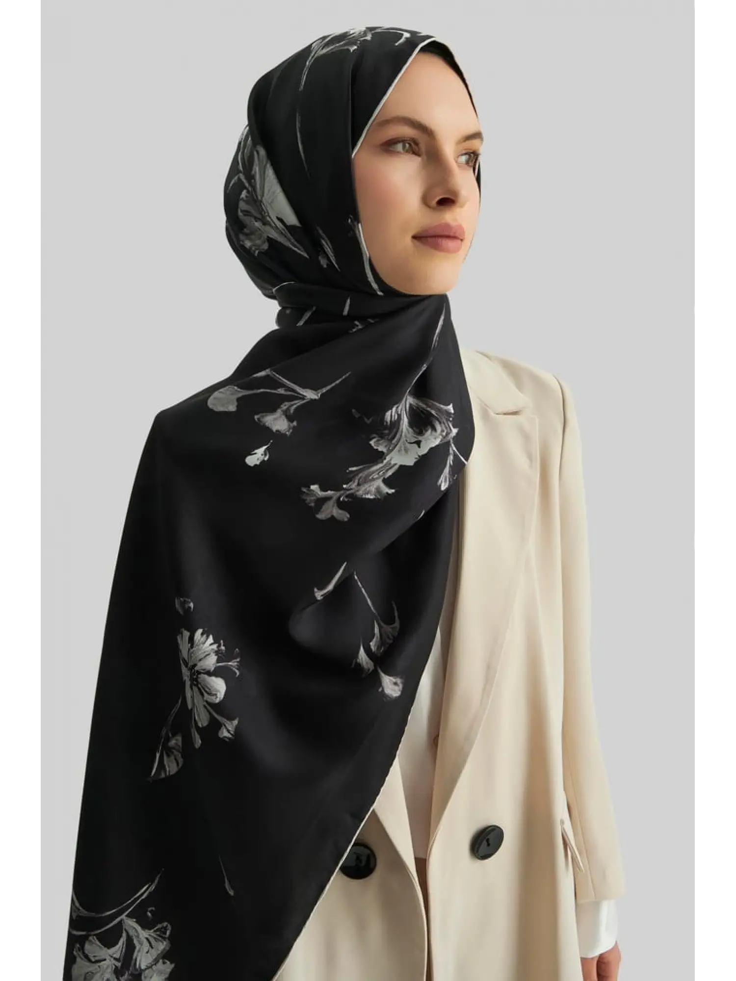 Maisa Eflin Mulberry İpek Şal 70x190