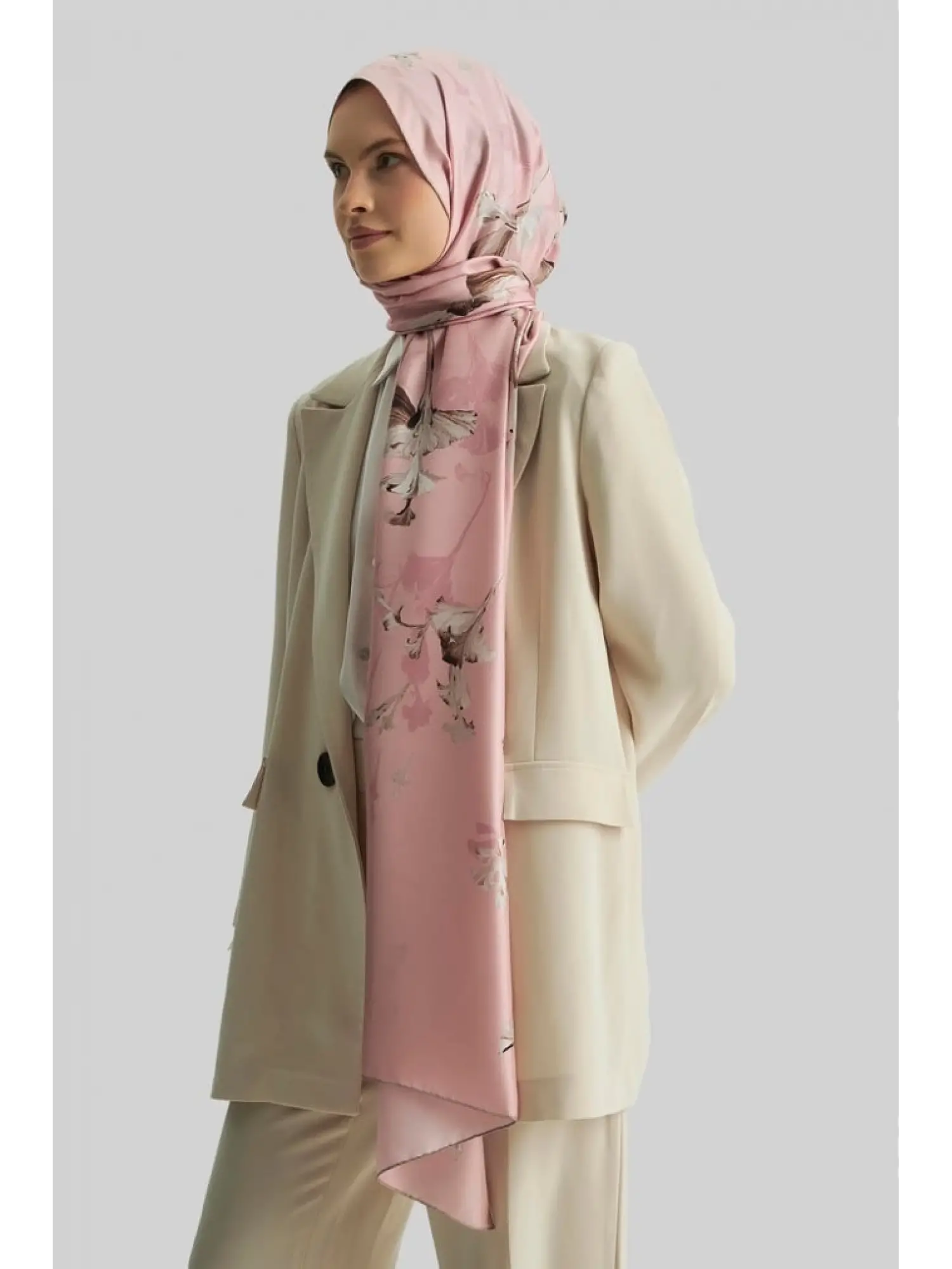 Maisa Eflin Mulberry İpek Şal 70x190