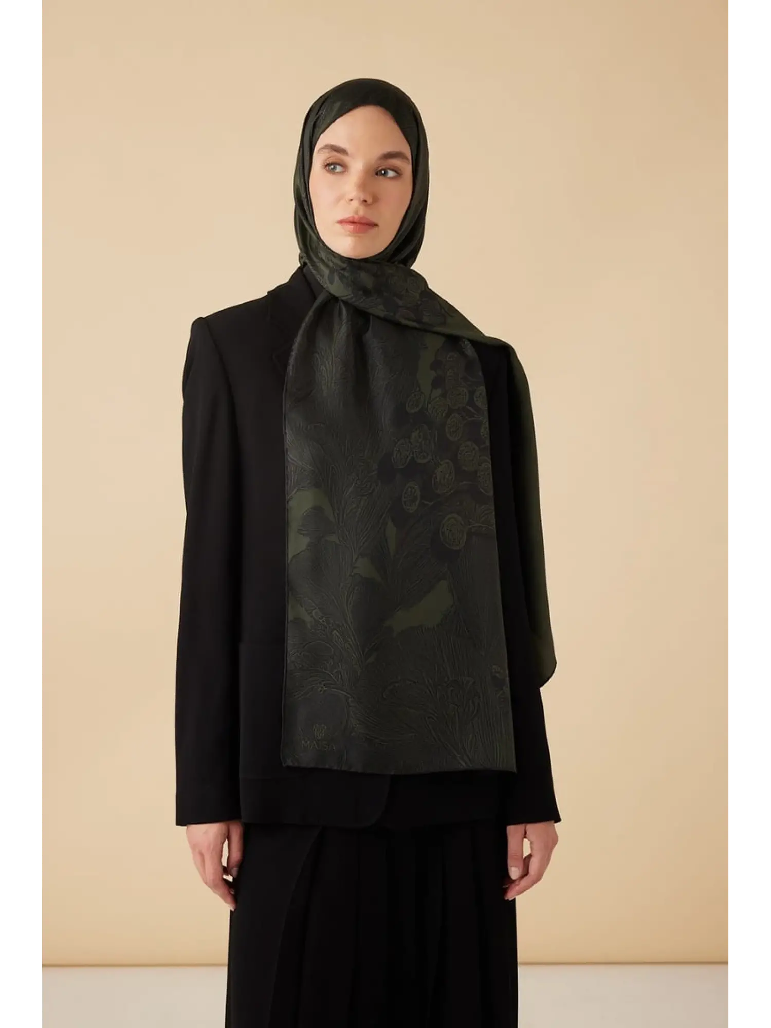 Maisa Efna Mulberry İpek Şal 70x190