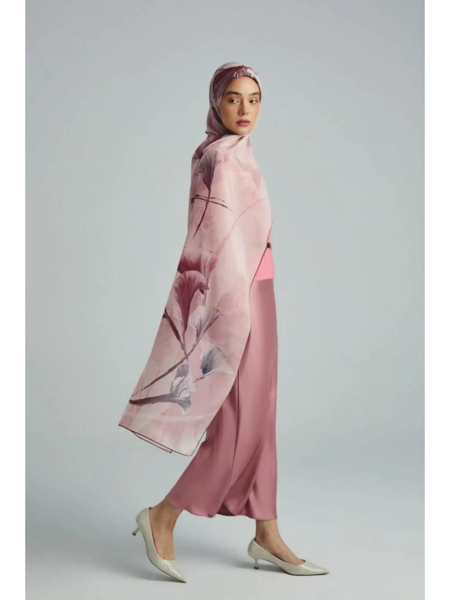 Maisa Efza 70x190 Krep İpek Şal