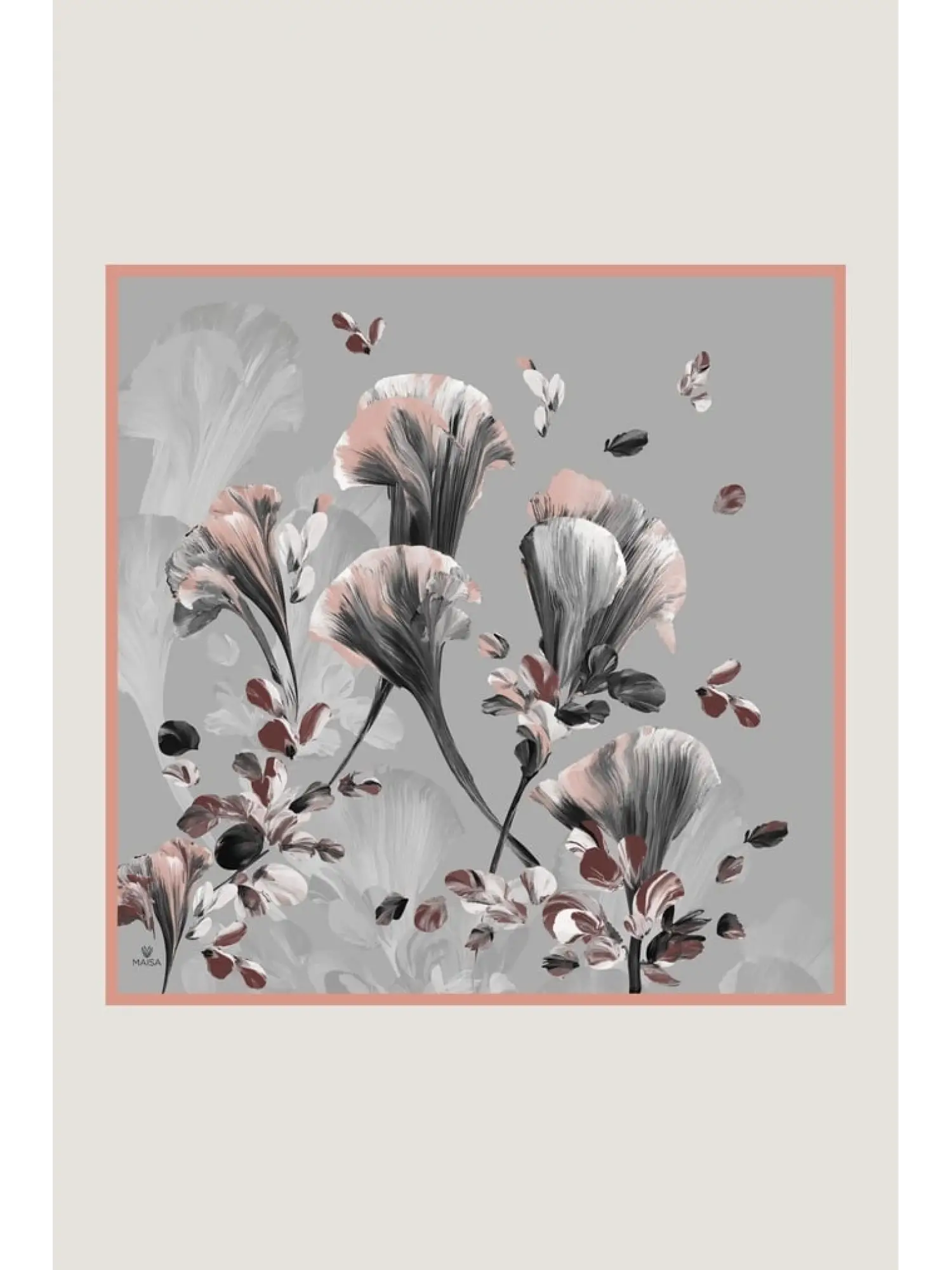 Maisa Gem 90X90 Twil İpek Eşarp