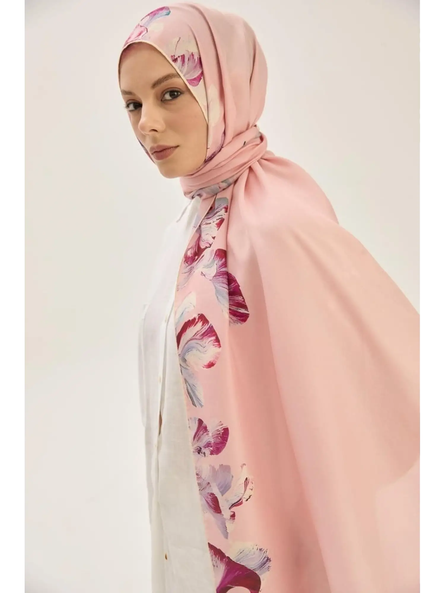 Maisa Huş 70x190 Pamuk İpek Şal