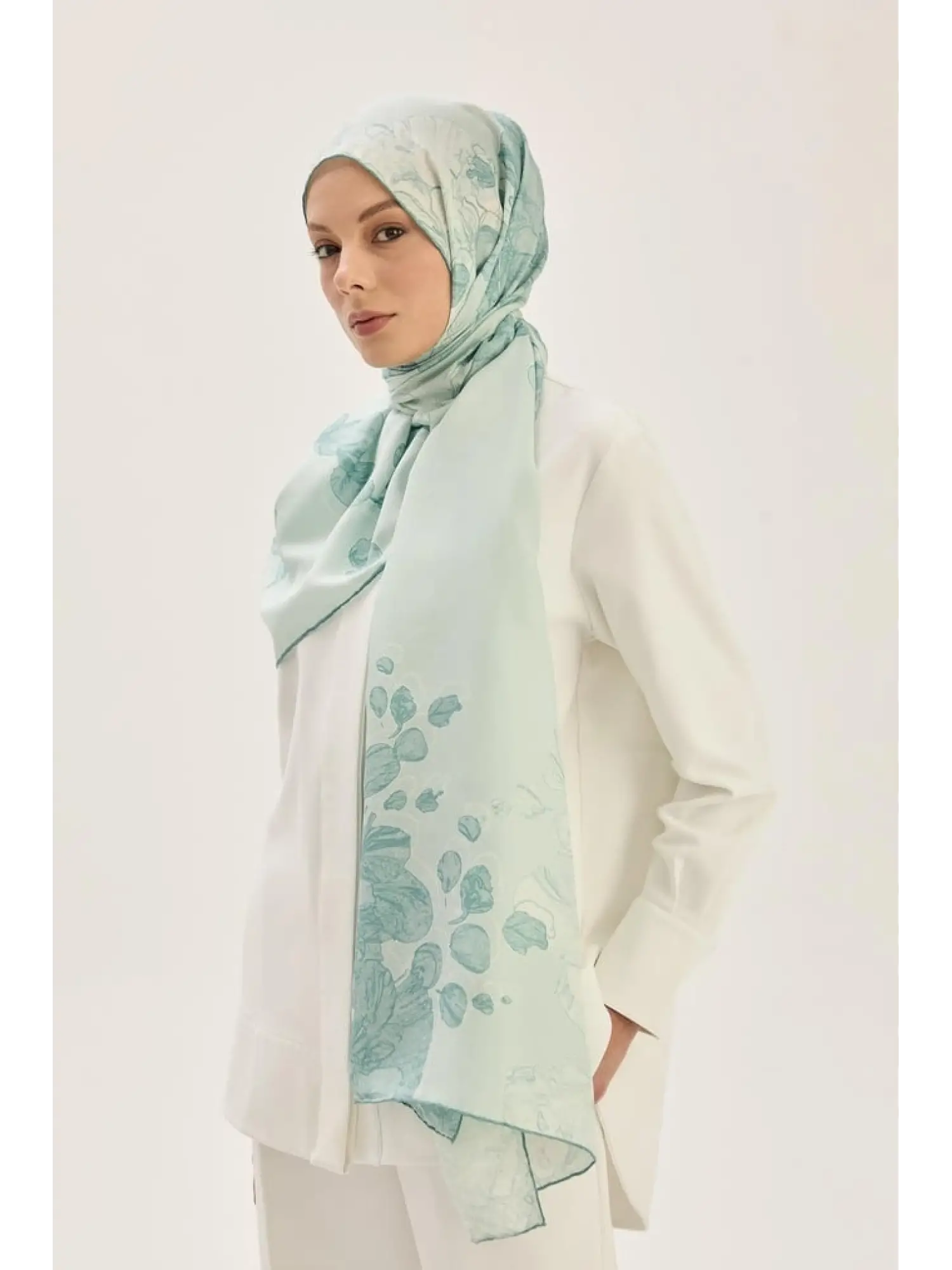 Maisa Kehribar 70x190 Pamuk İpek Şal