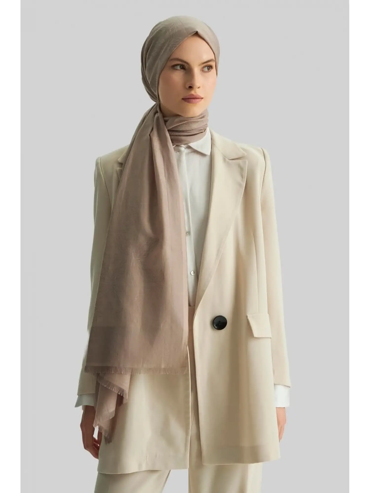 Maisa Lizay 70x190 Pamuk İpek Jakarlı Şal