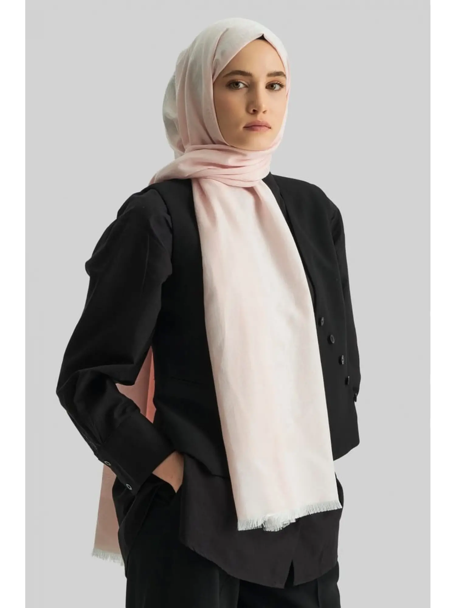 Maisa Lizay 70x190 Pamuk İpek Jakarlı Şal